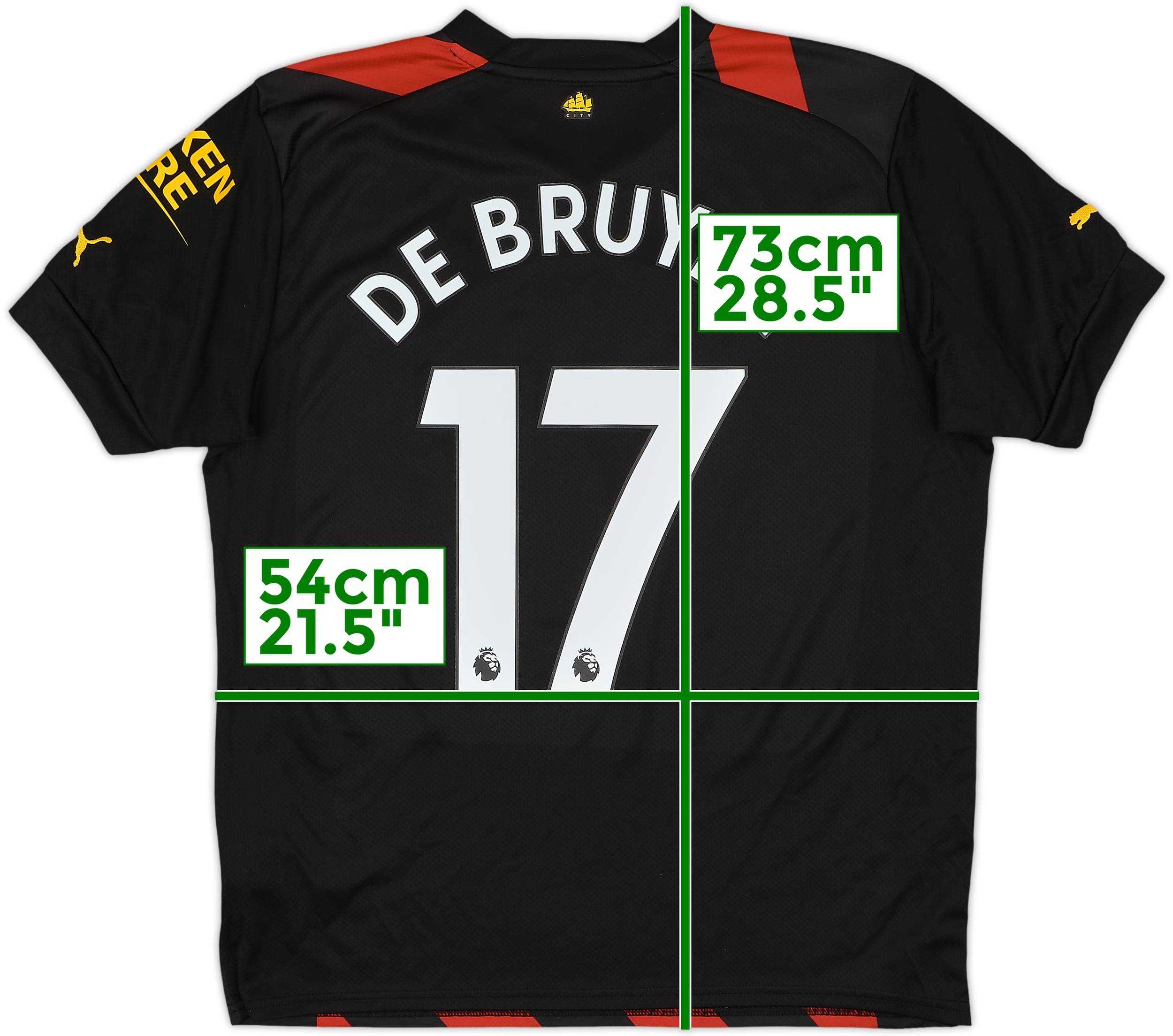 2023-24 Manchester City Authentic Home Shirt De Bruyne #17 (M)