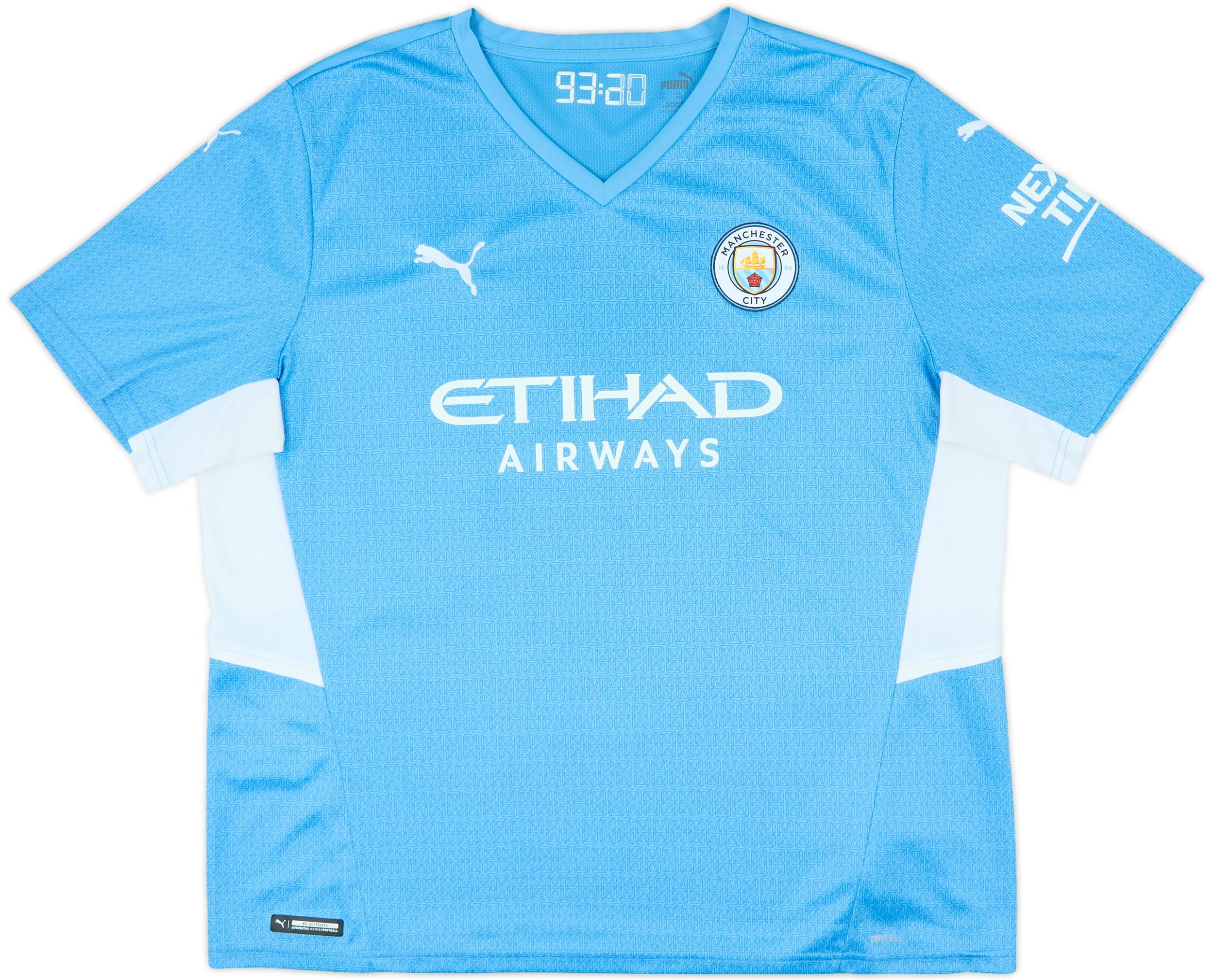 2021-22 Manchester City Home Shirt Gundogan #8 - 9/10 - (XXL)