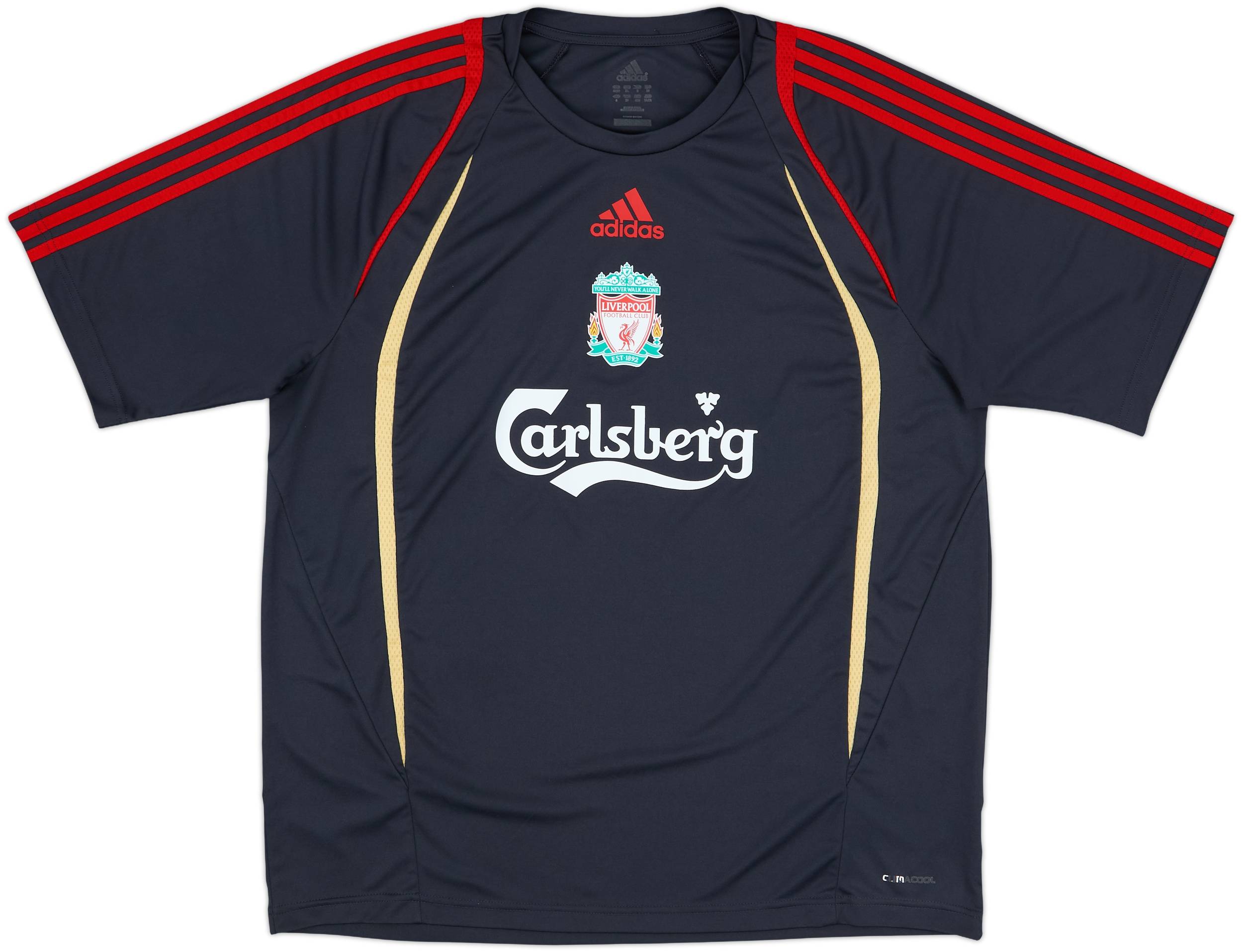 2010-11 Liverpool adidas Training Player Issue Shirt #9 - 8