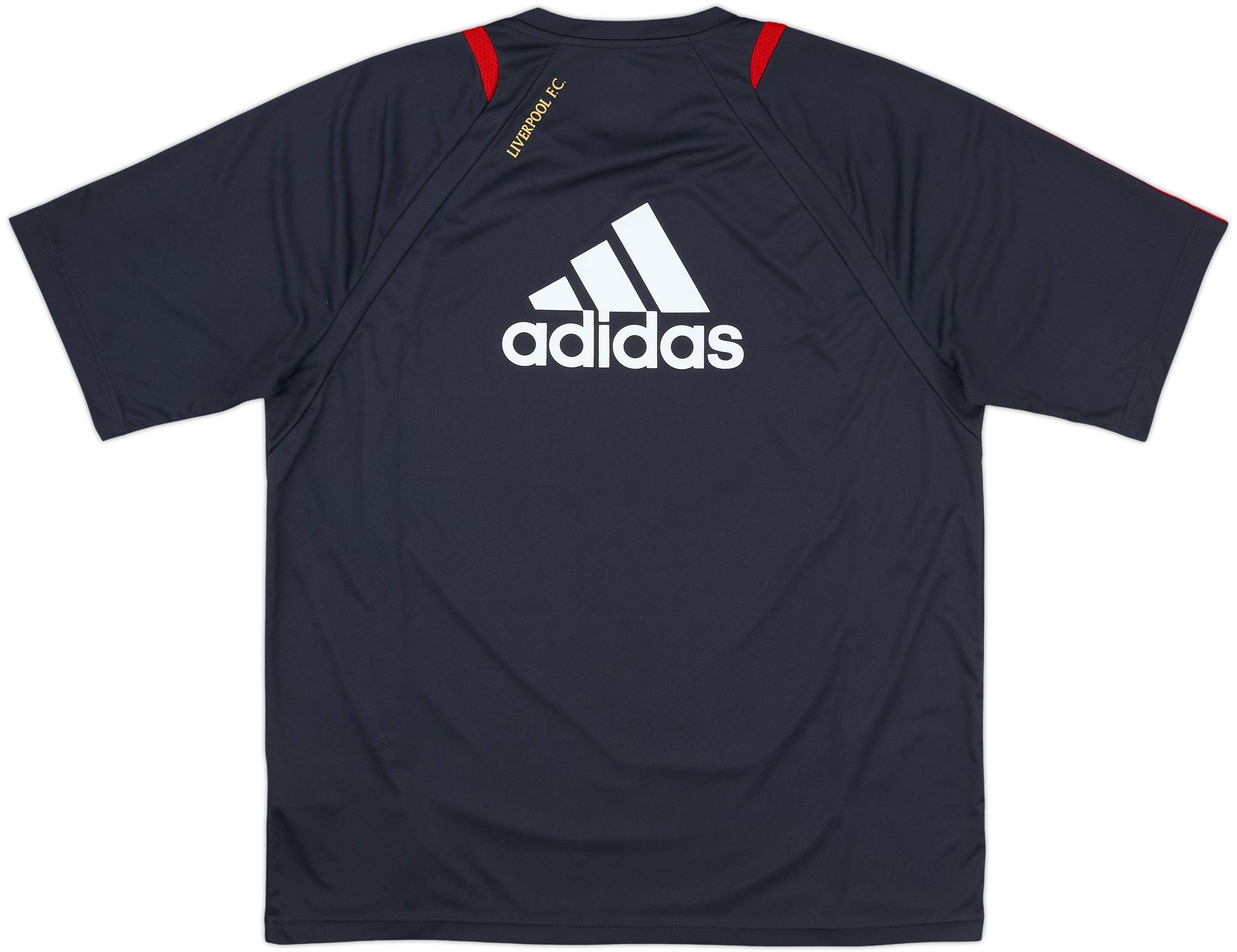 2009-10 Liverpool adidas Training Shirt - 8/10 - (XL/XXL)