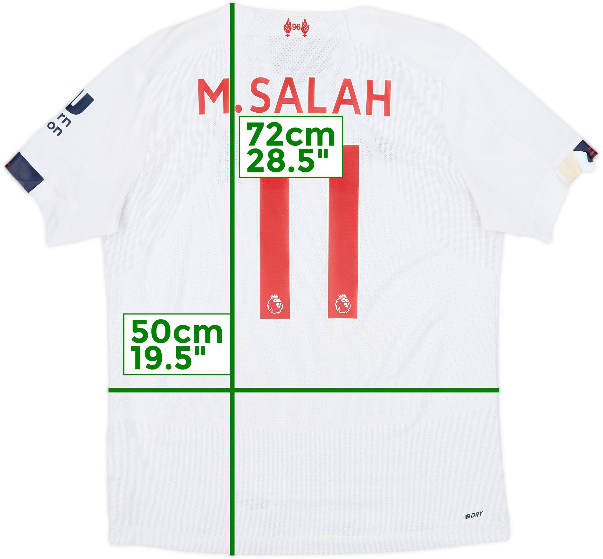 2019-20 Liverpool Away Shirt M.Salah #11 - 6/10 - (M)