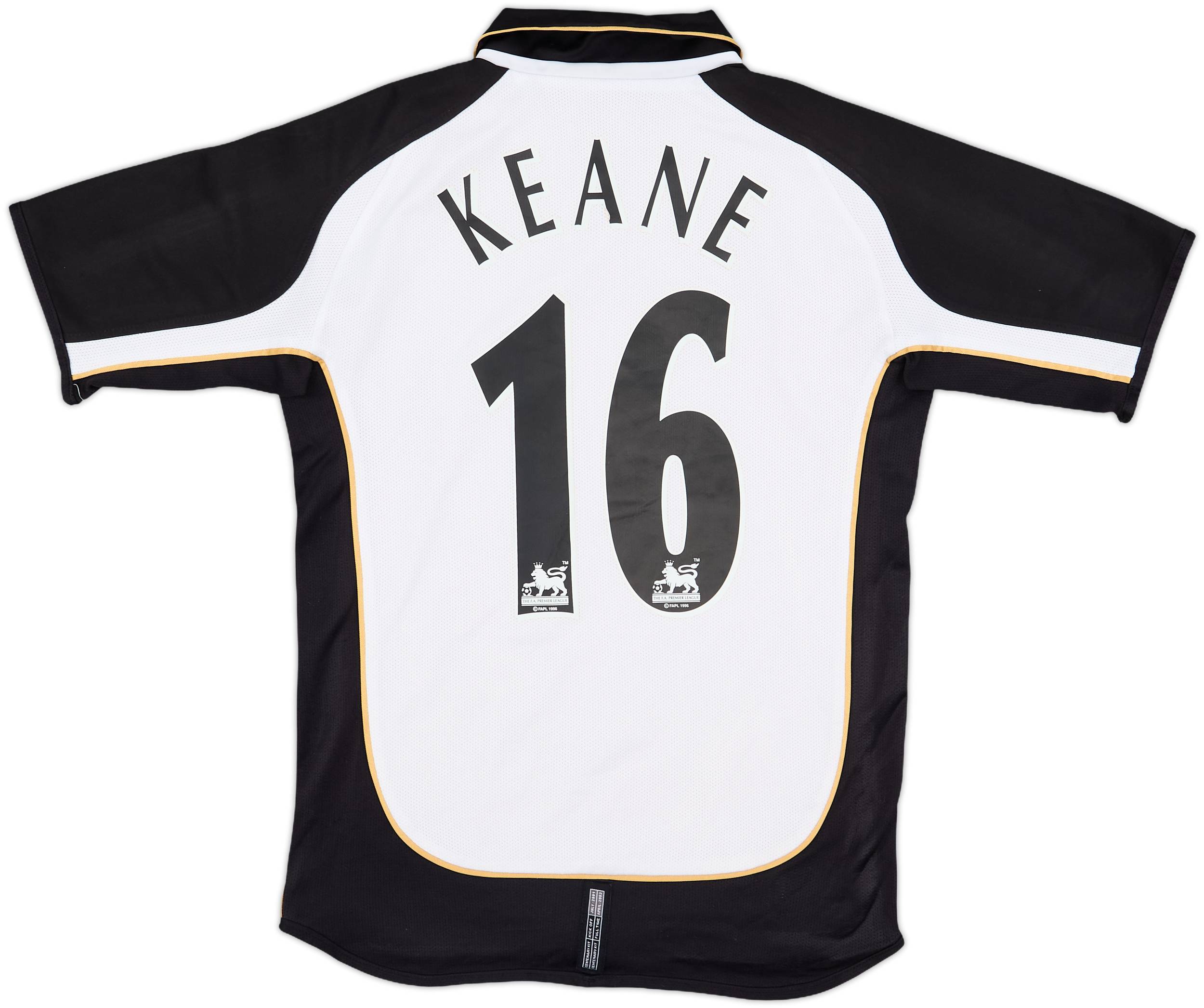 2001-02 Manchester United Centenary Away/Third Shirt Keane #16 - 5