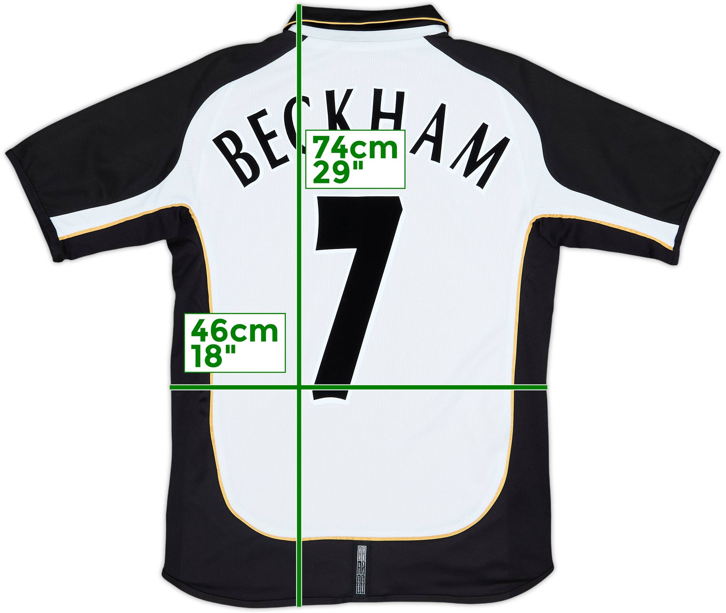 【正規01/02マンチェスターU away 3rd L/S Beckham#7】 正規01/02マンチェスターU away 3rd L/S Beckham#7】 - メルカリ