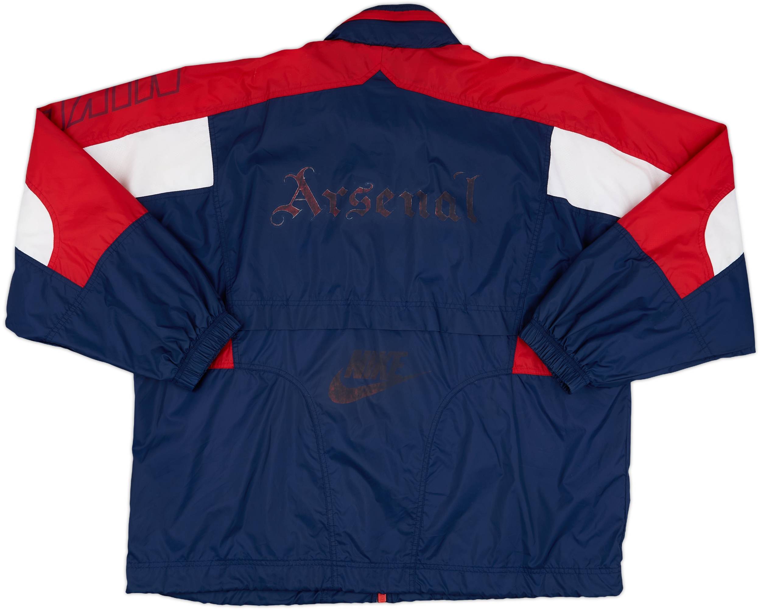 1995-96 Arsenal Nike Hooded Rain Jacket - 6/10 - (XL)