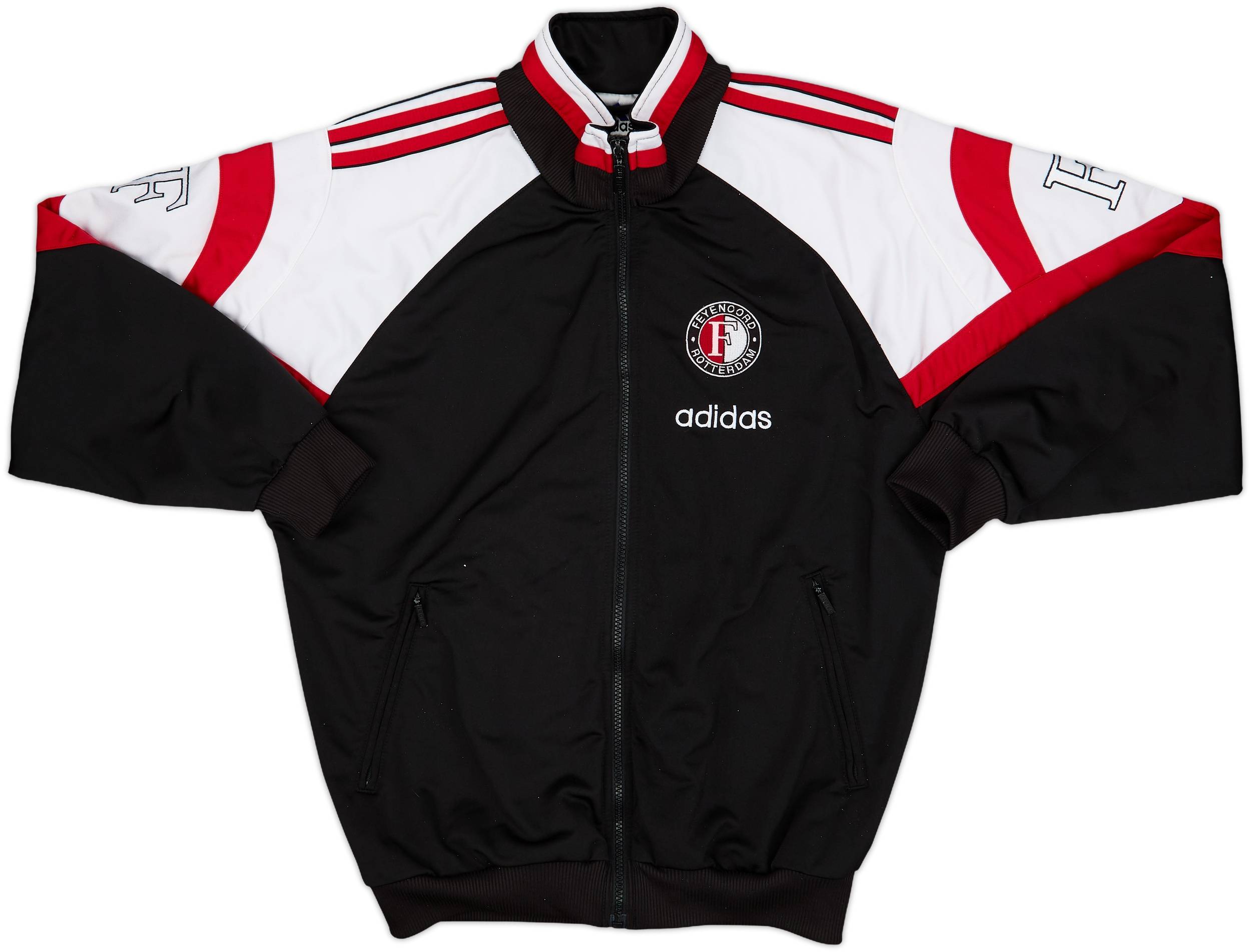 FEYENOORD ROTTERDAM FOOTBALL SOCCER TRACK JACKET KAPPA sz
