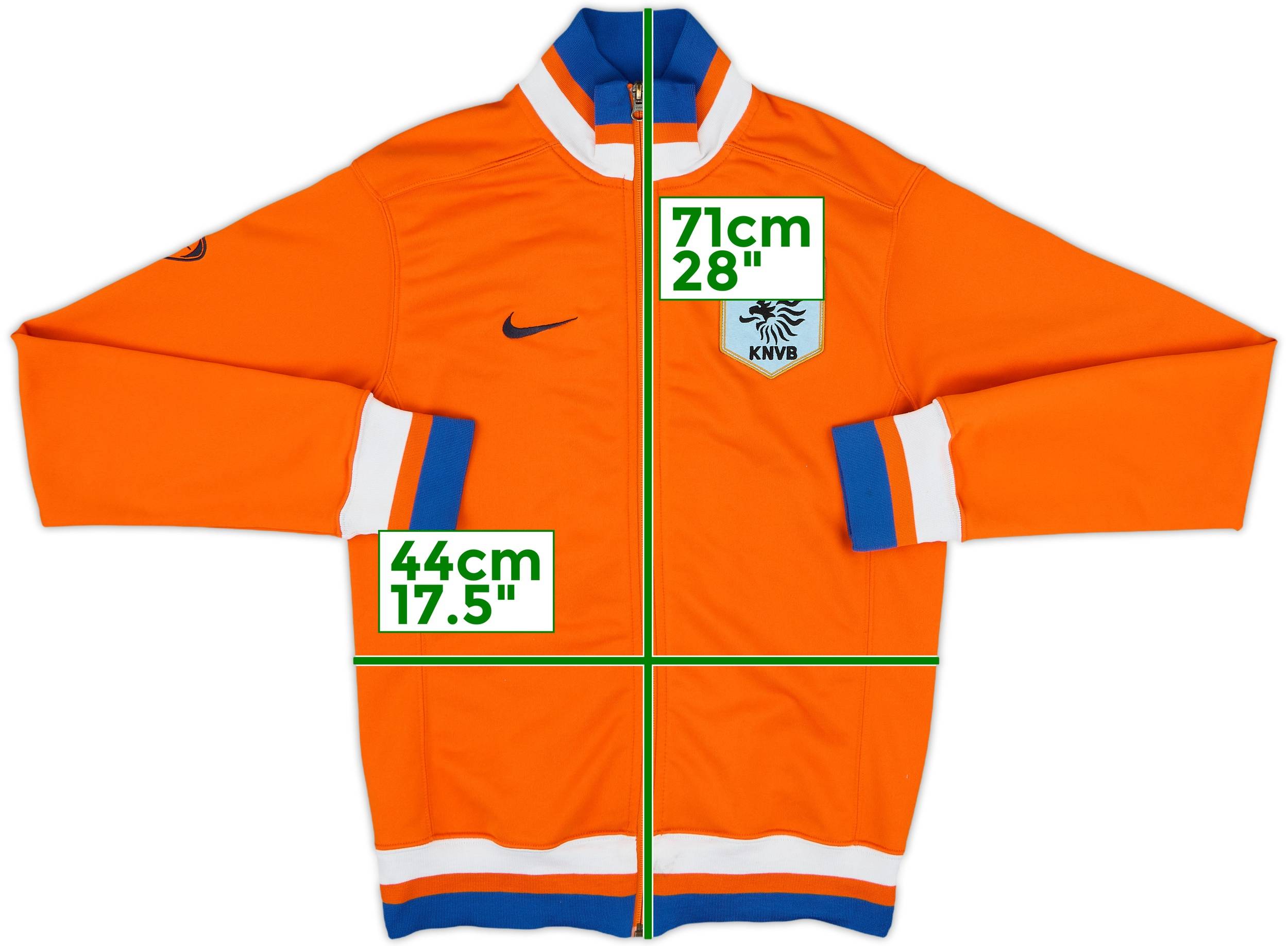 2006-07 Netherlands Nike Track Jacket - 6/10 - (S)