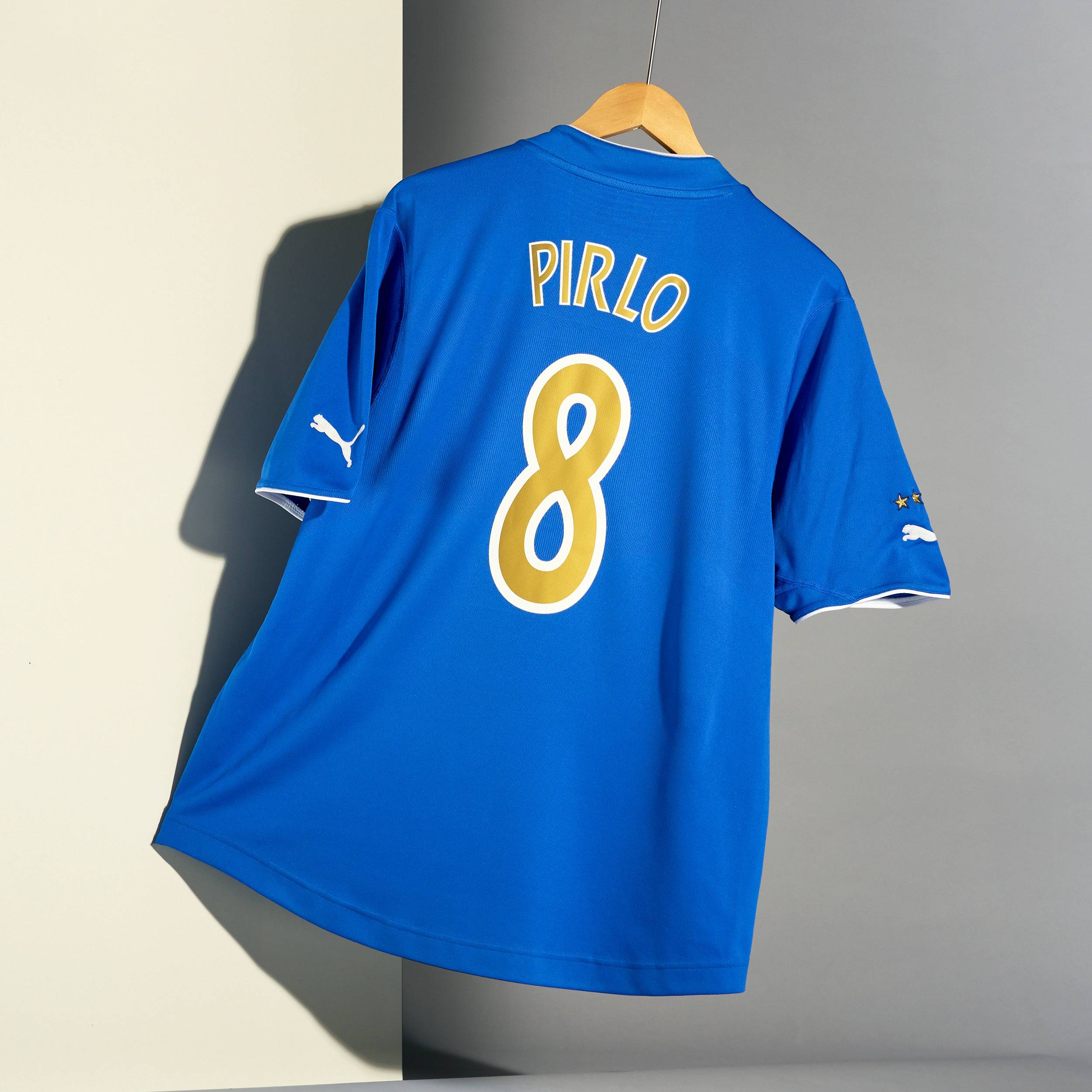 2003-04 Italy Home Shirt Pirlo #8