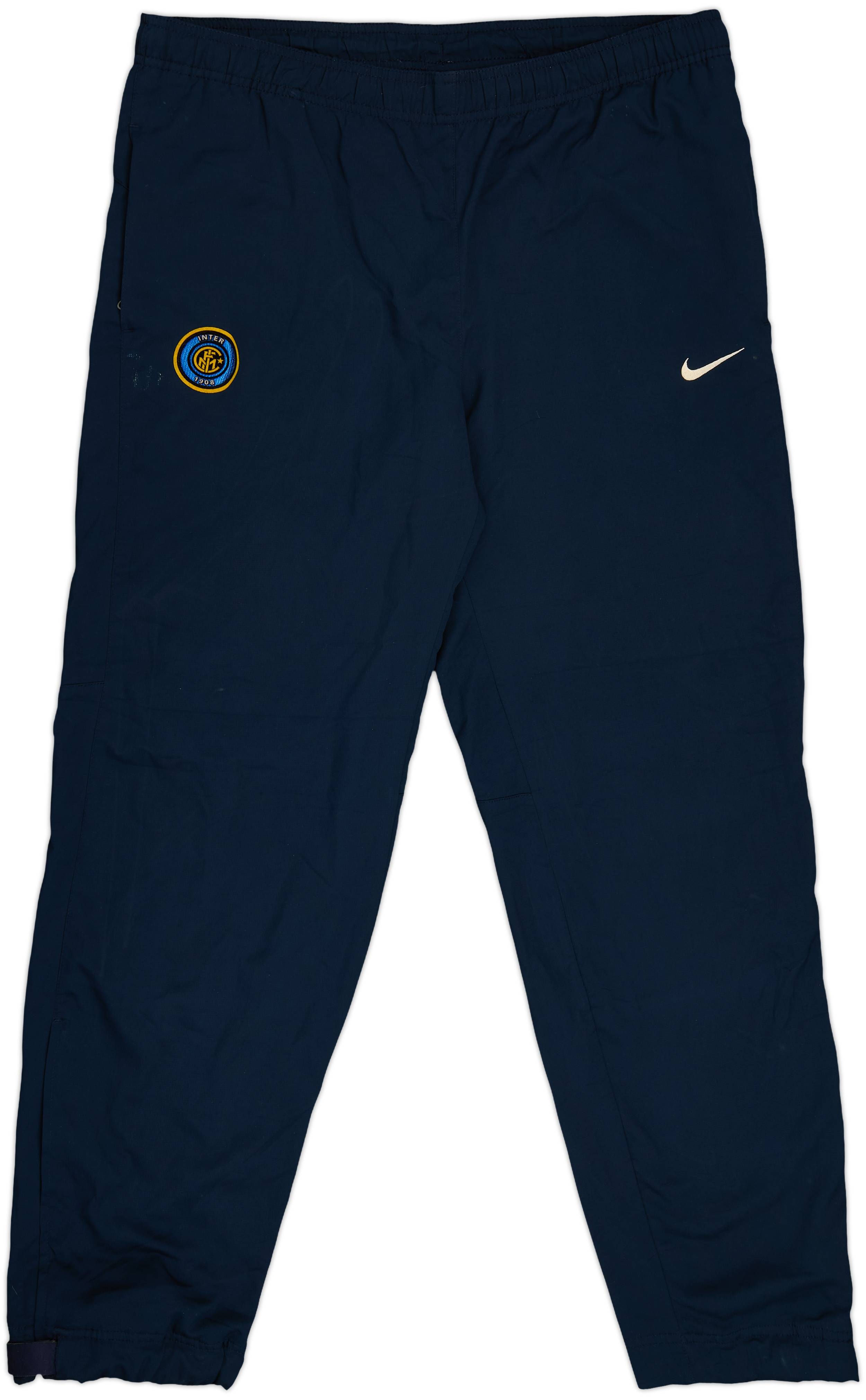 NIKE インテル・ミラノ　トラックジャケット　2005-2006 刺繍　XL 2005-06 Inter Milan Nike Tracksuit - 9/10 - (M)