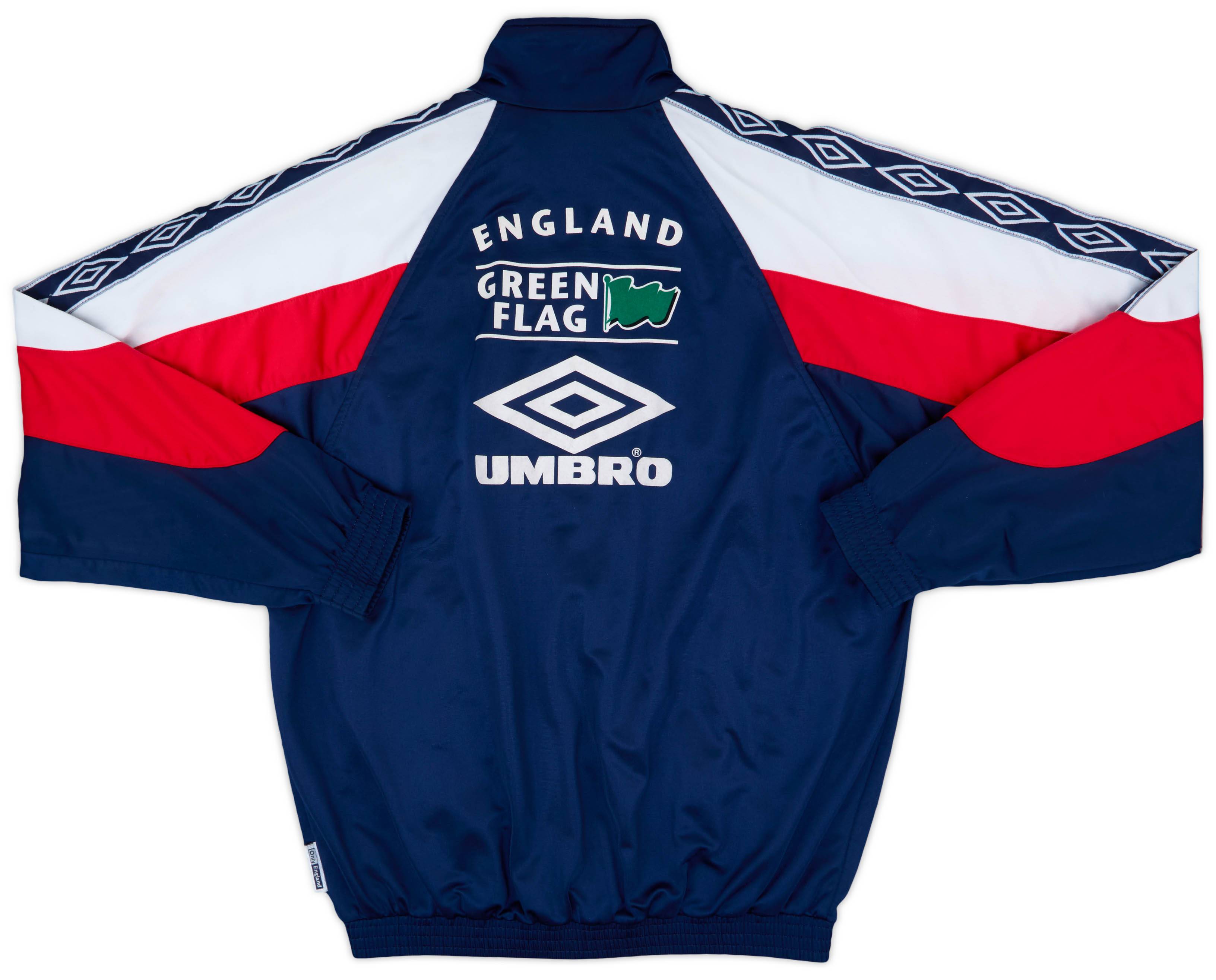 1998-00 England Umbro Track Jacket - 8/10 - (S)
