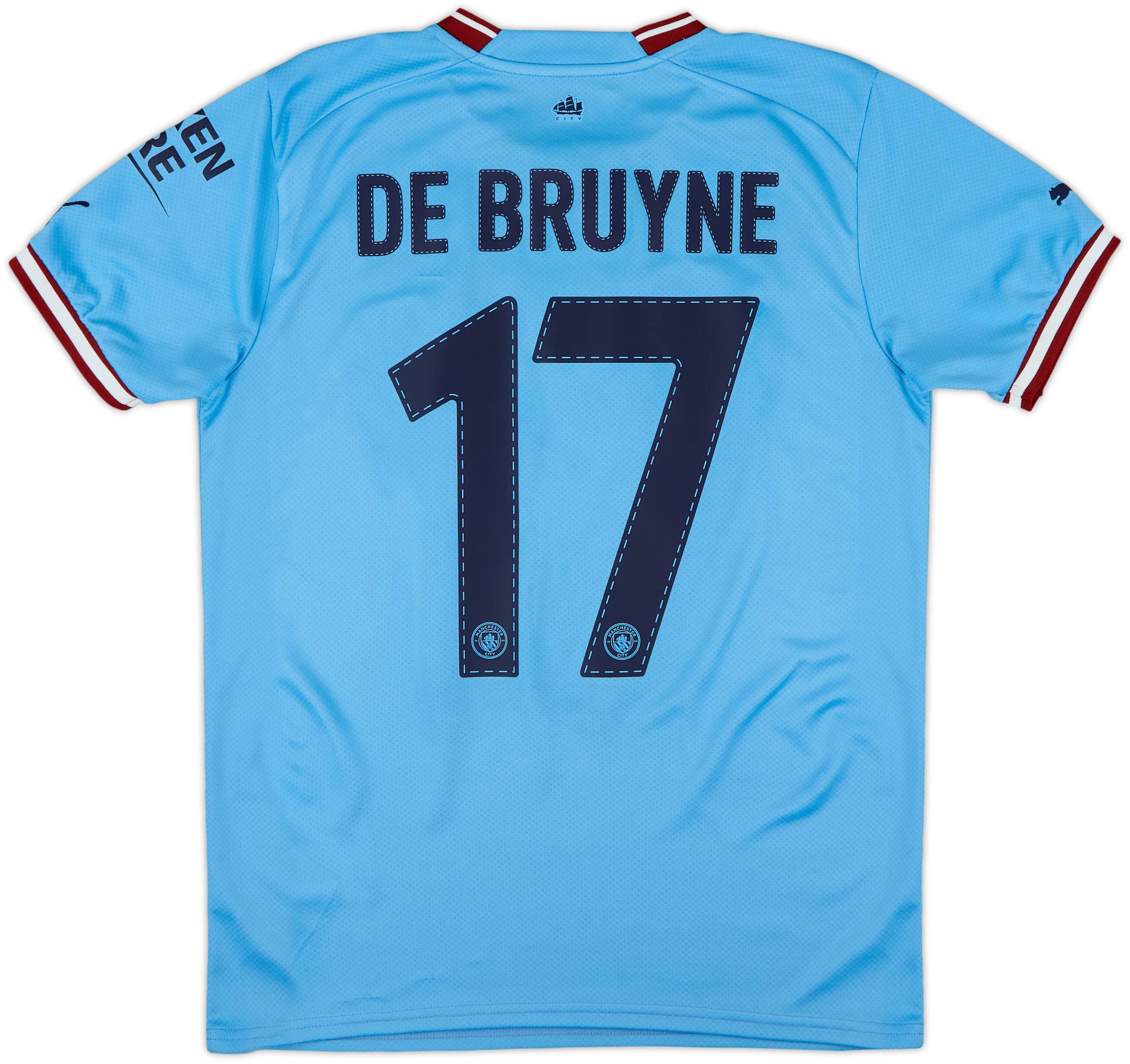 マンチェスター・シティ DE BRUYNE 17 オーセンティック L