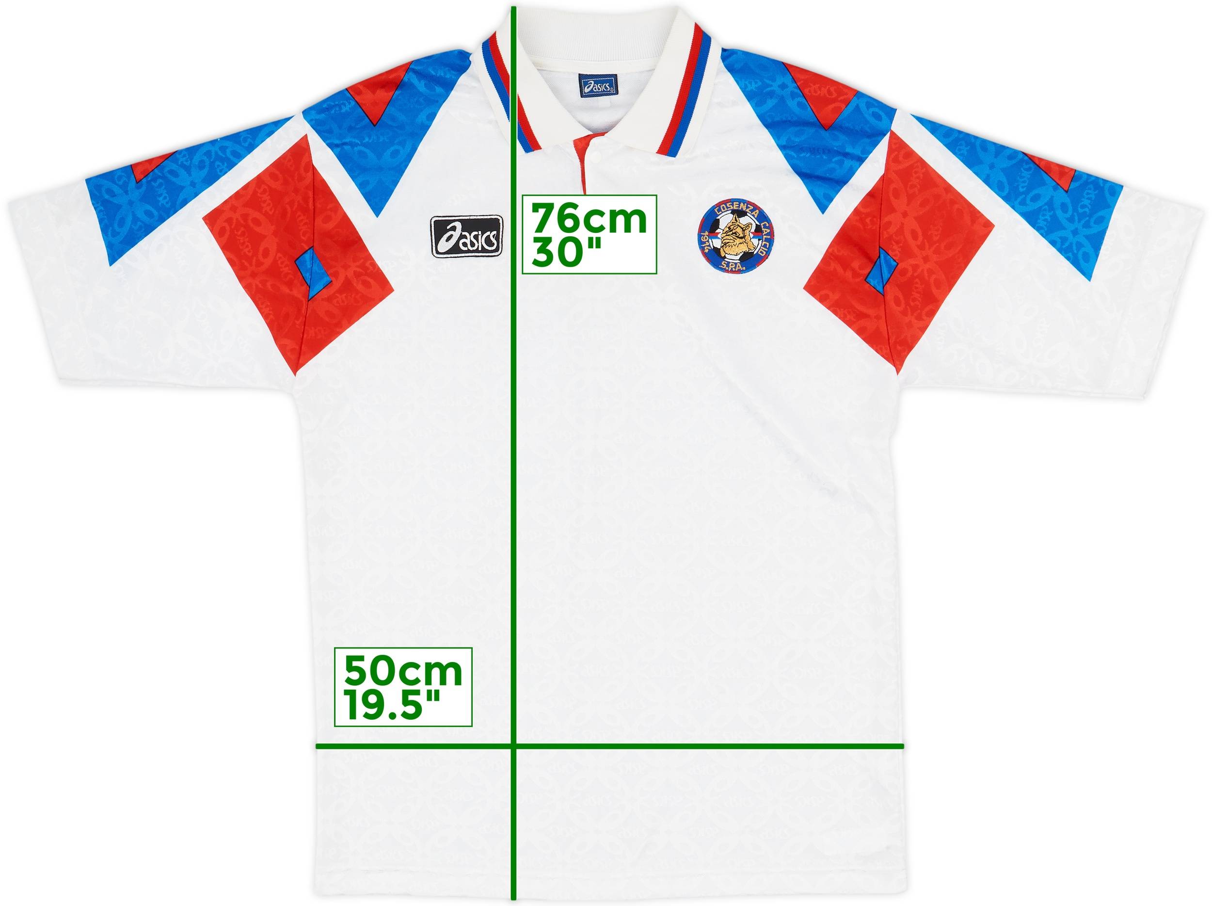【値下げ】 Cosensa 1993-94 Away (M) - 9/10 - Shirt ウェア