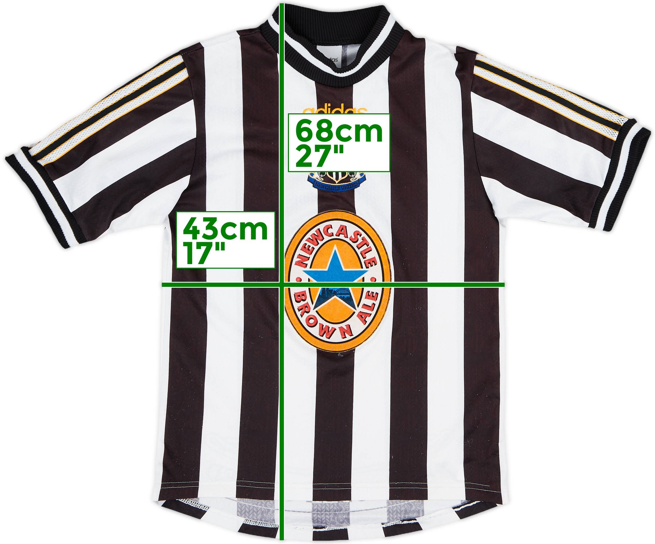 お歳暮・冬ギフト 特集2025 通販  Newcastle 1997-99 Home (Y) - 5/10 - Shirt ウェア