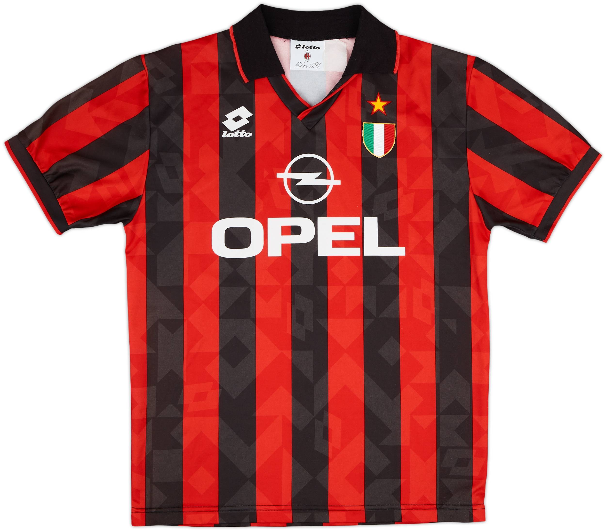 ACミラン Tシャツ L イタリア製 ヴィンテージ 90s 80s セリエA ACミラン 89-90 H 80s 90s retro Vintage Jersey イタリア製
