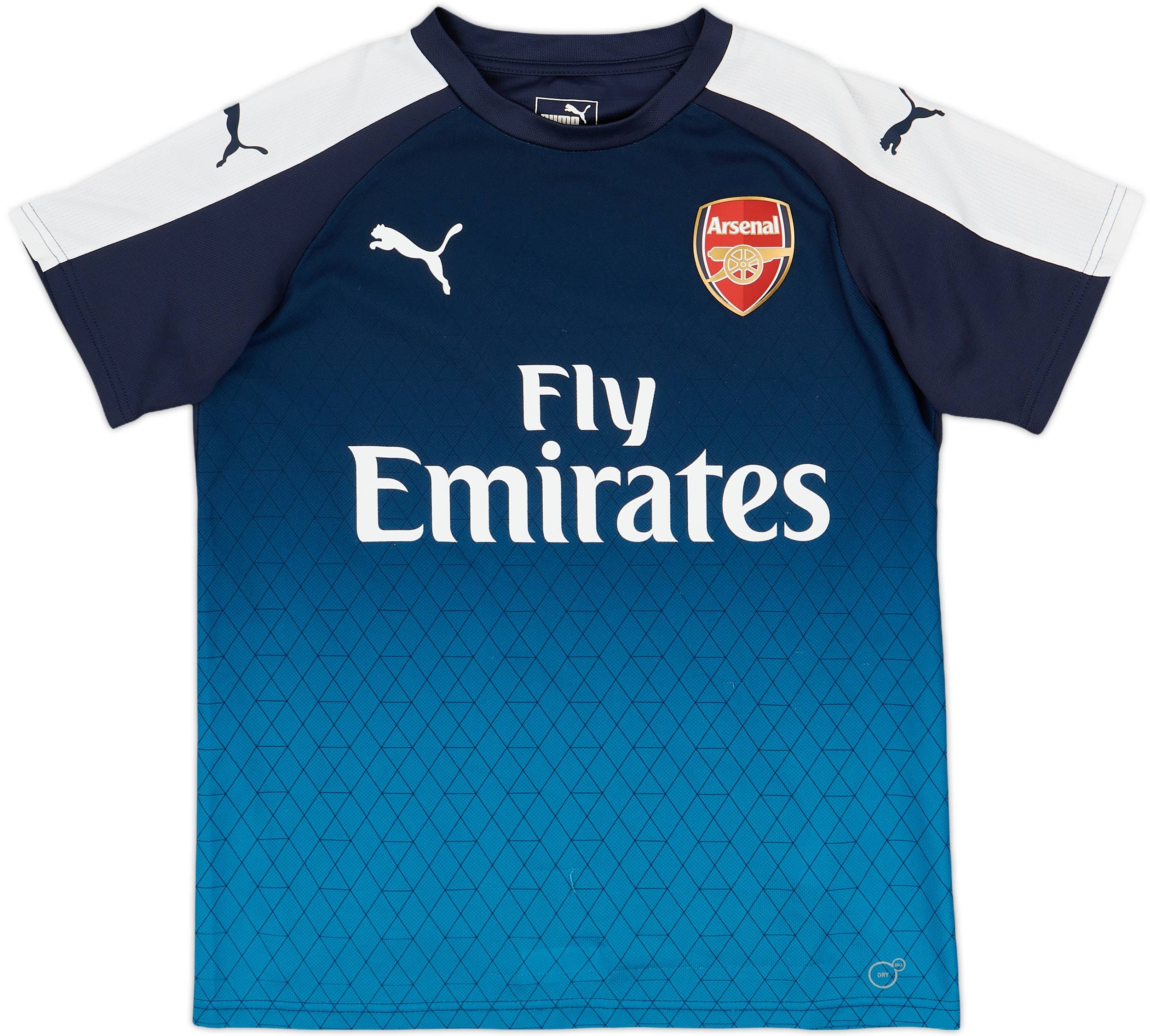 2015-16 Arsenal Puma 1/4 Zip Training Top - 6/10 - (L)