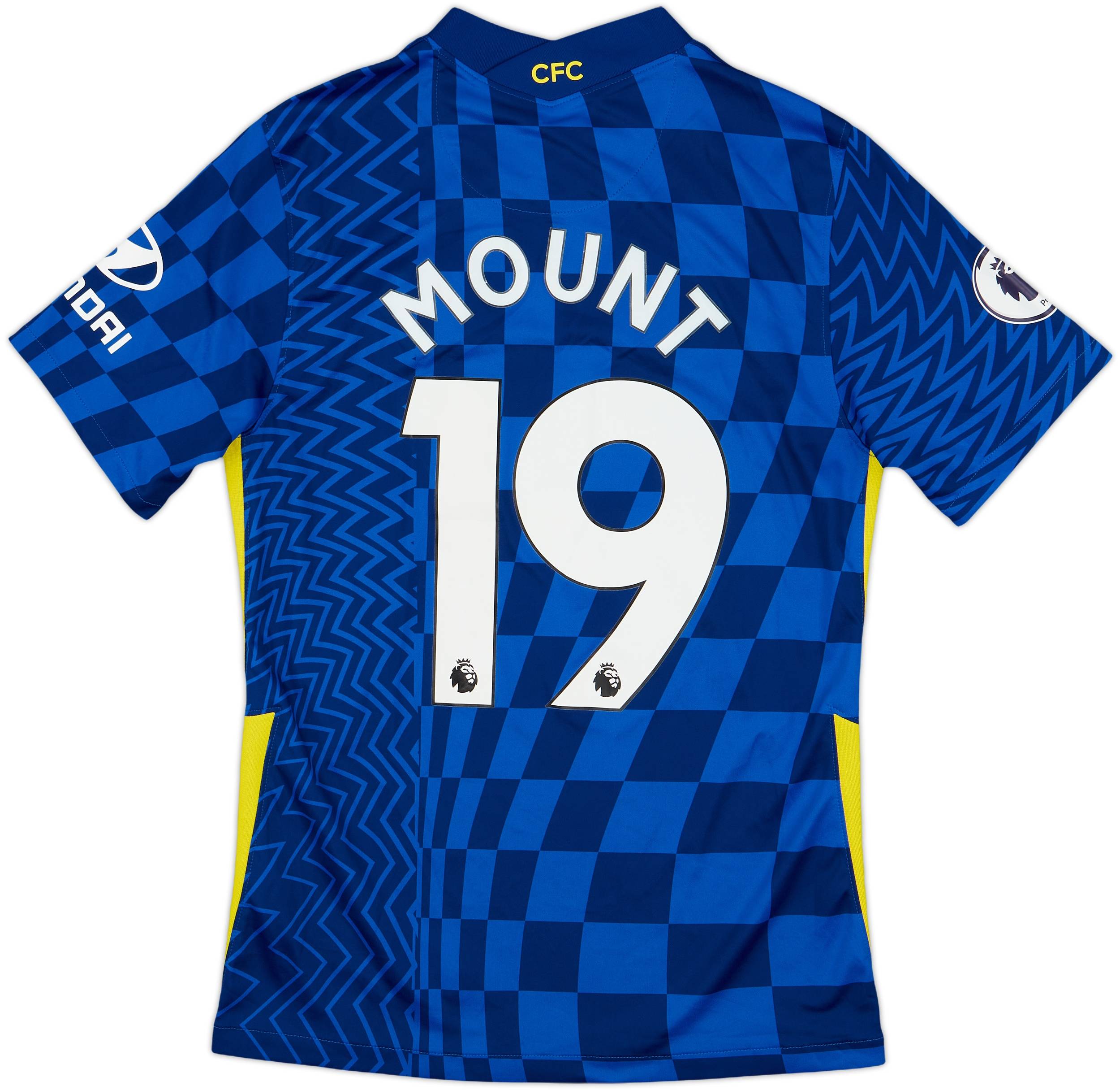 2021-22 Chelsea Authentic Home Shirt Mount #19 - 8/10 - (M)