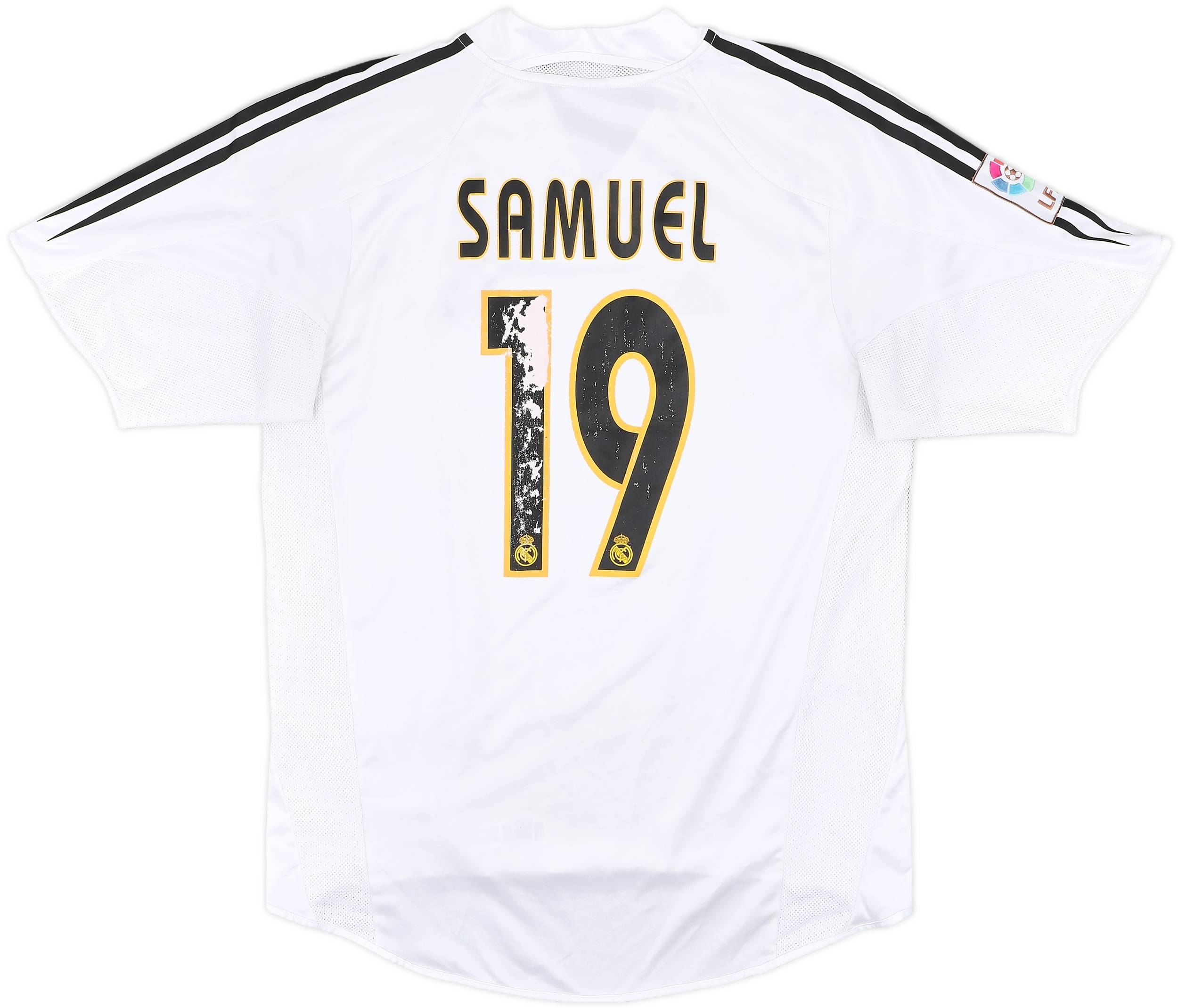 2004-05 Real Madrid Home L/S Shirt Ronaldo #9 - 10/10 - (L)