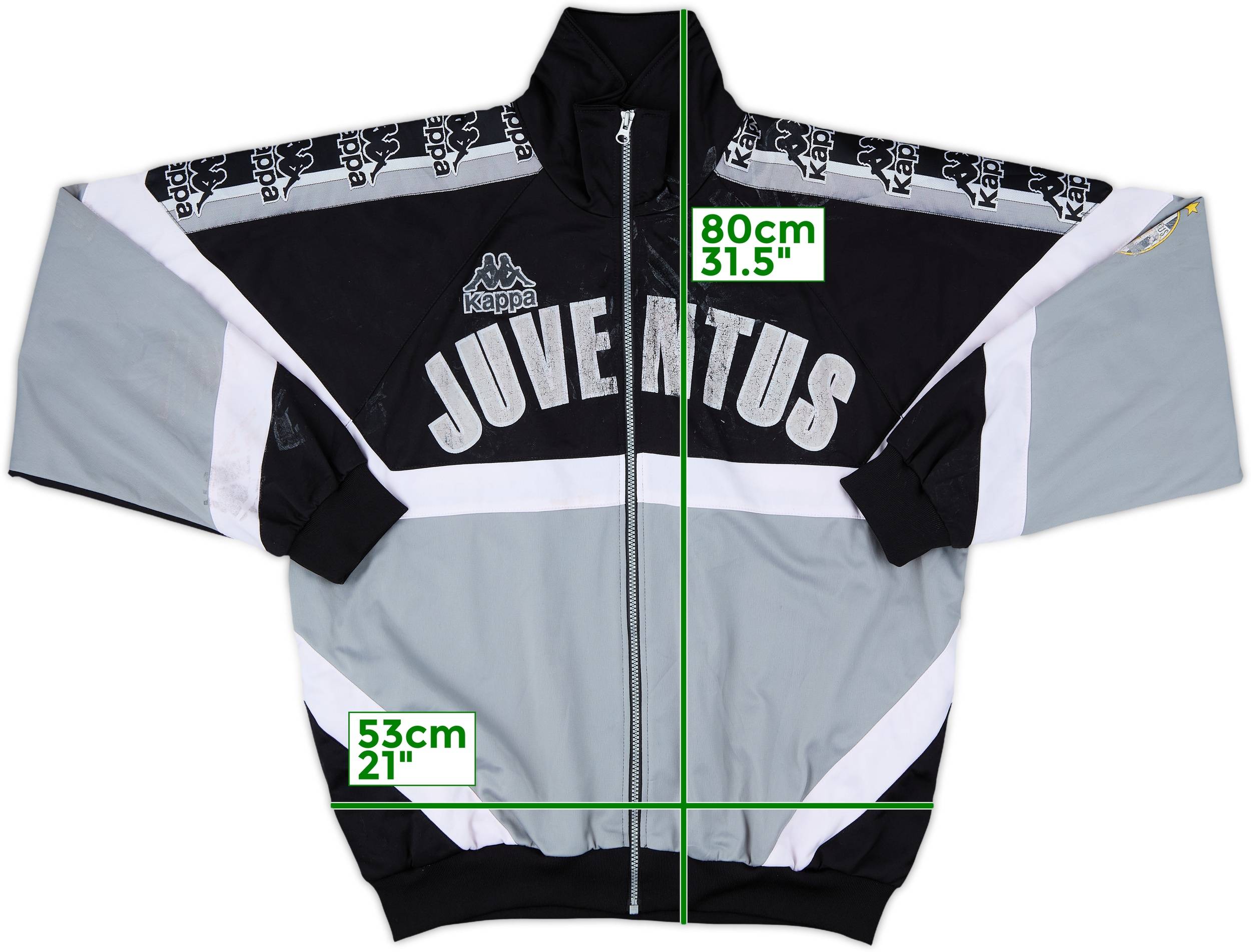 【90s Kappa Juventus track jacket 95-96】 Juventus 95/96 • Track Jacket • L – Real Vintage Football