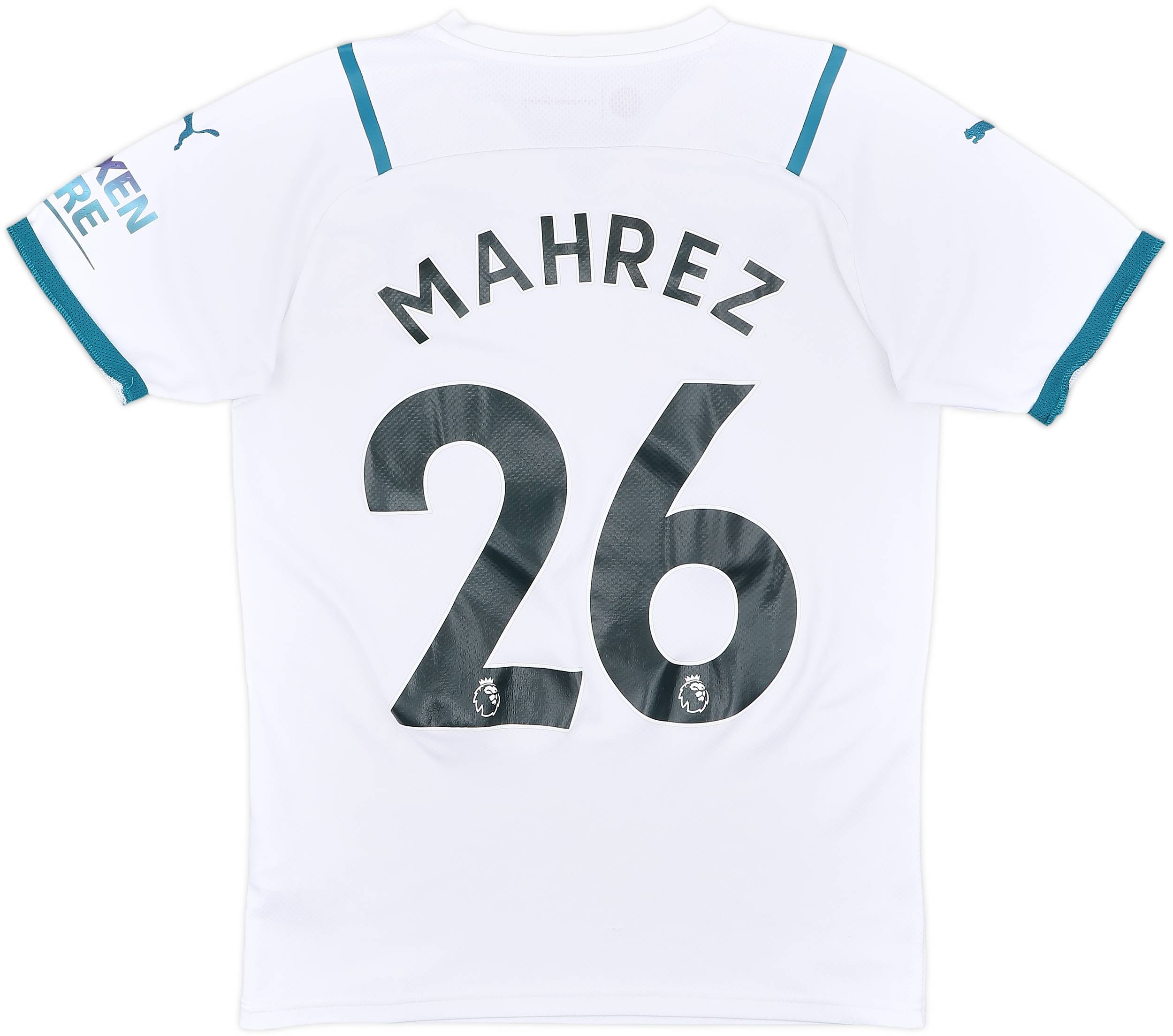 2021-22 Manchester City Away Shirt Mahrez #26 - 6/10 - (S)