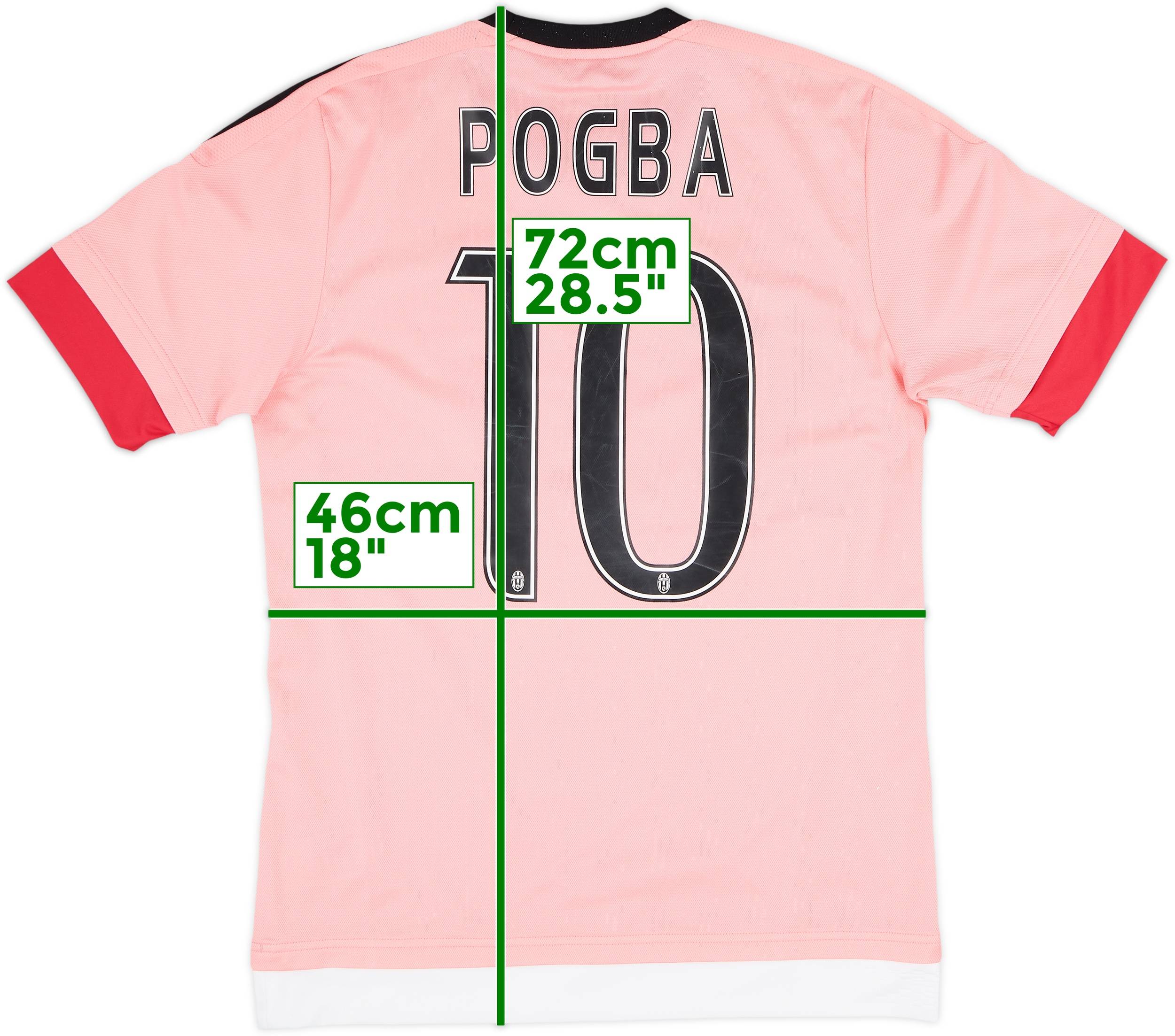 ユベントス Pogba 10番 シャツ