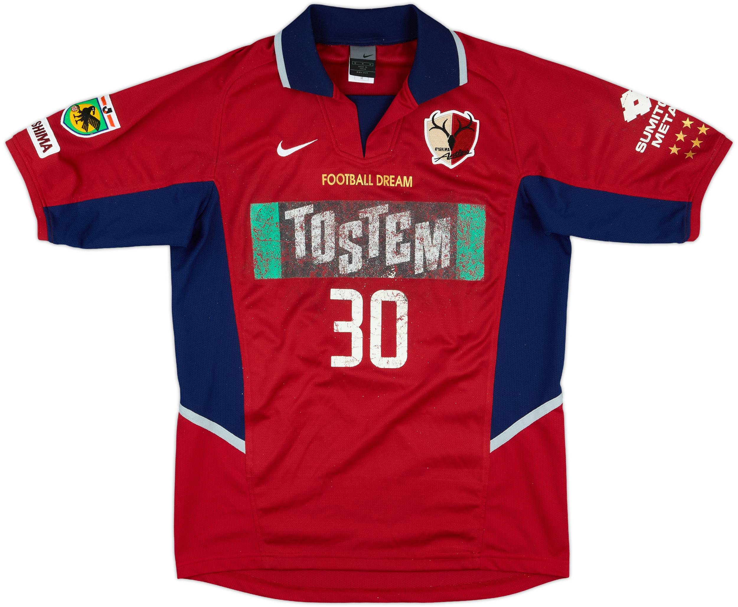 Kashima Antlers 30周年記念シャツ 12番