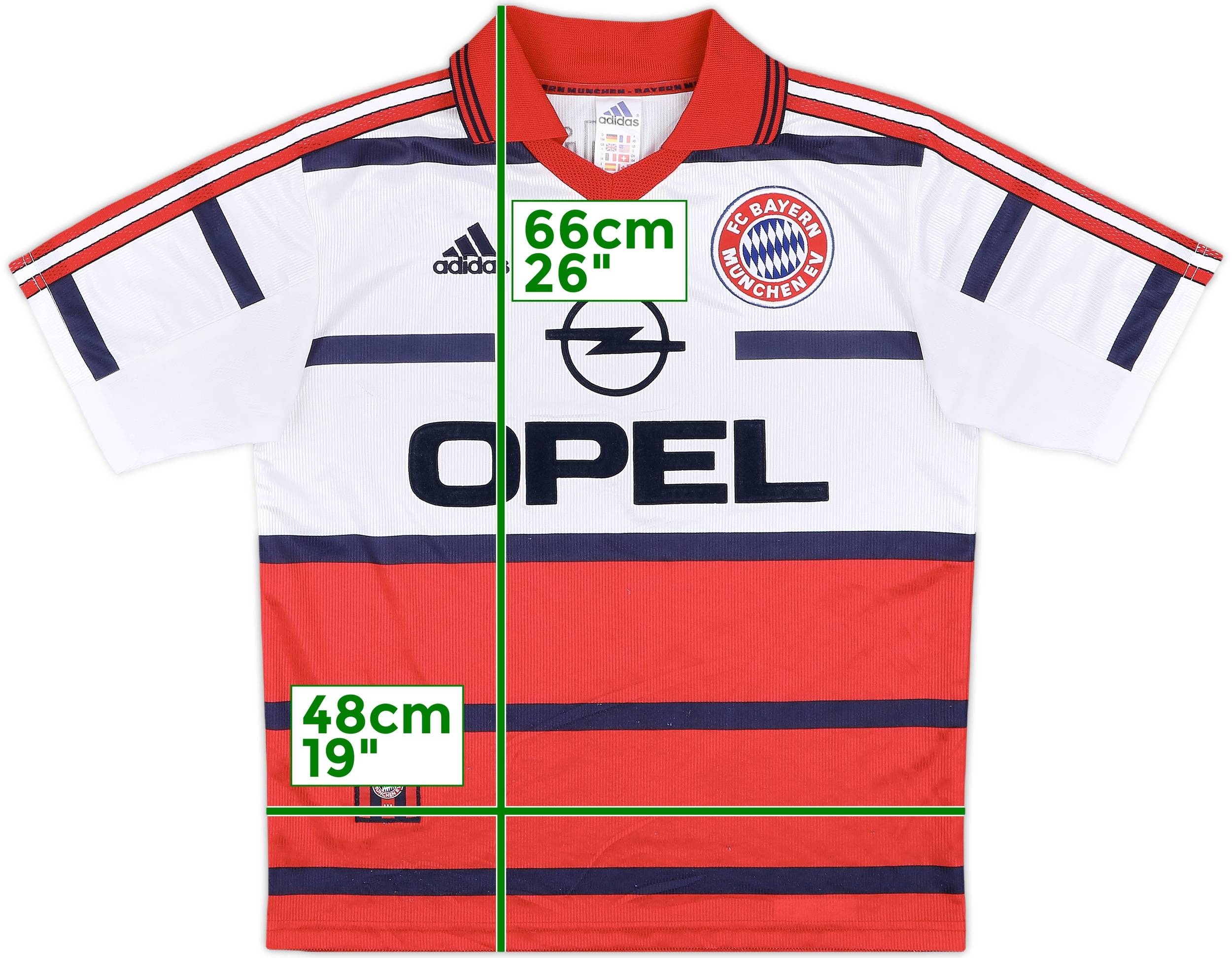 1998-00 Bayern Munich Away Shirt Matthaus #10