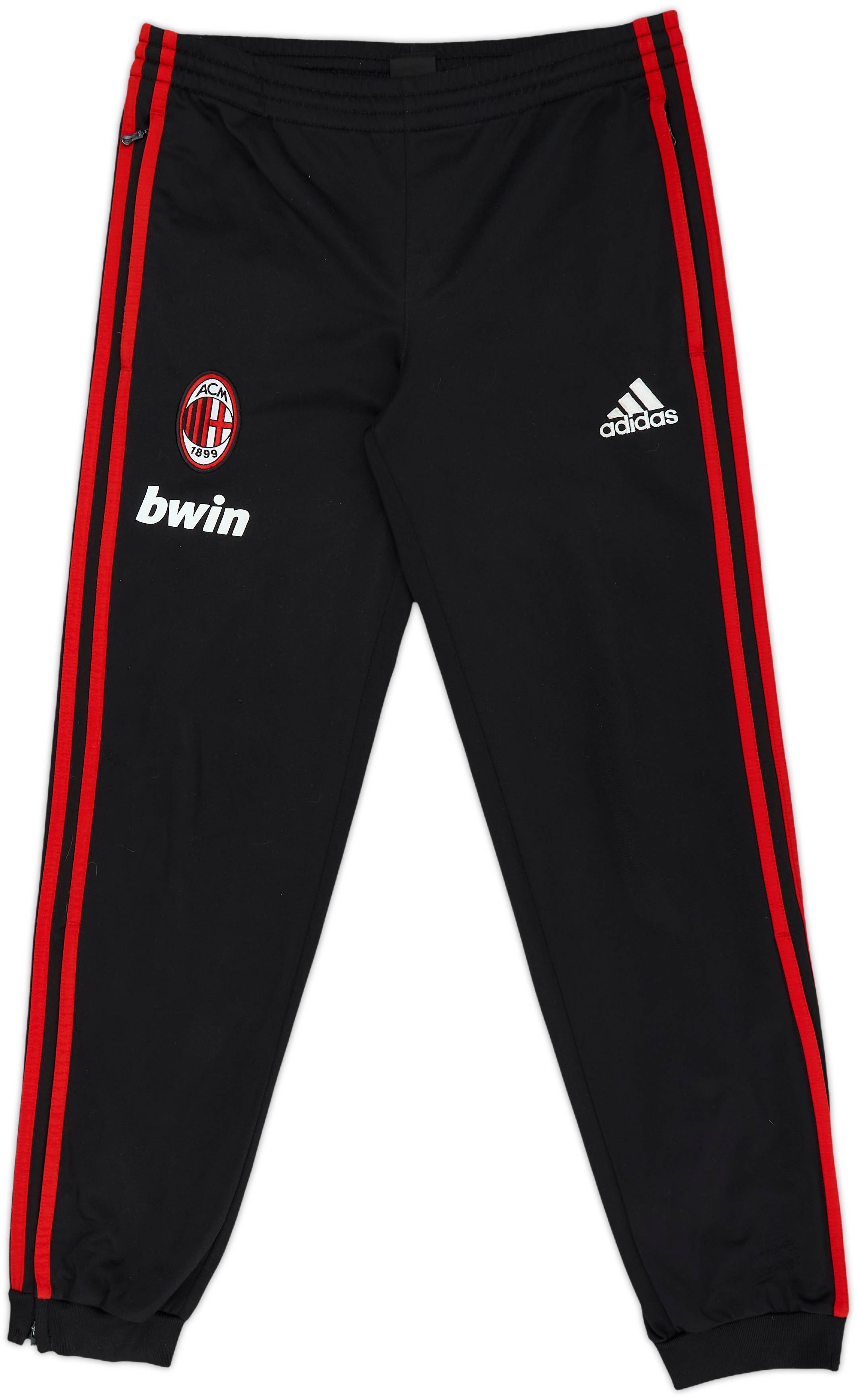 2008-09 AC Milan adidas Tracksuit - 8/10 - (L.Boys)