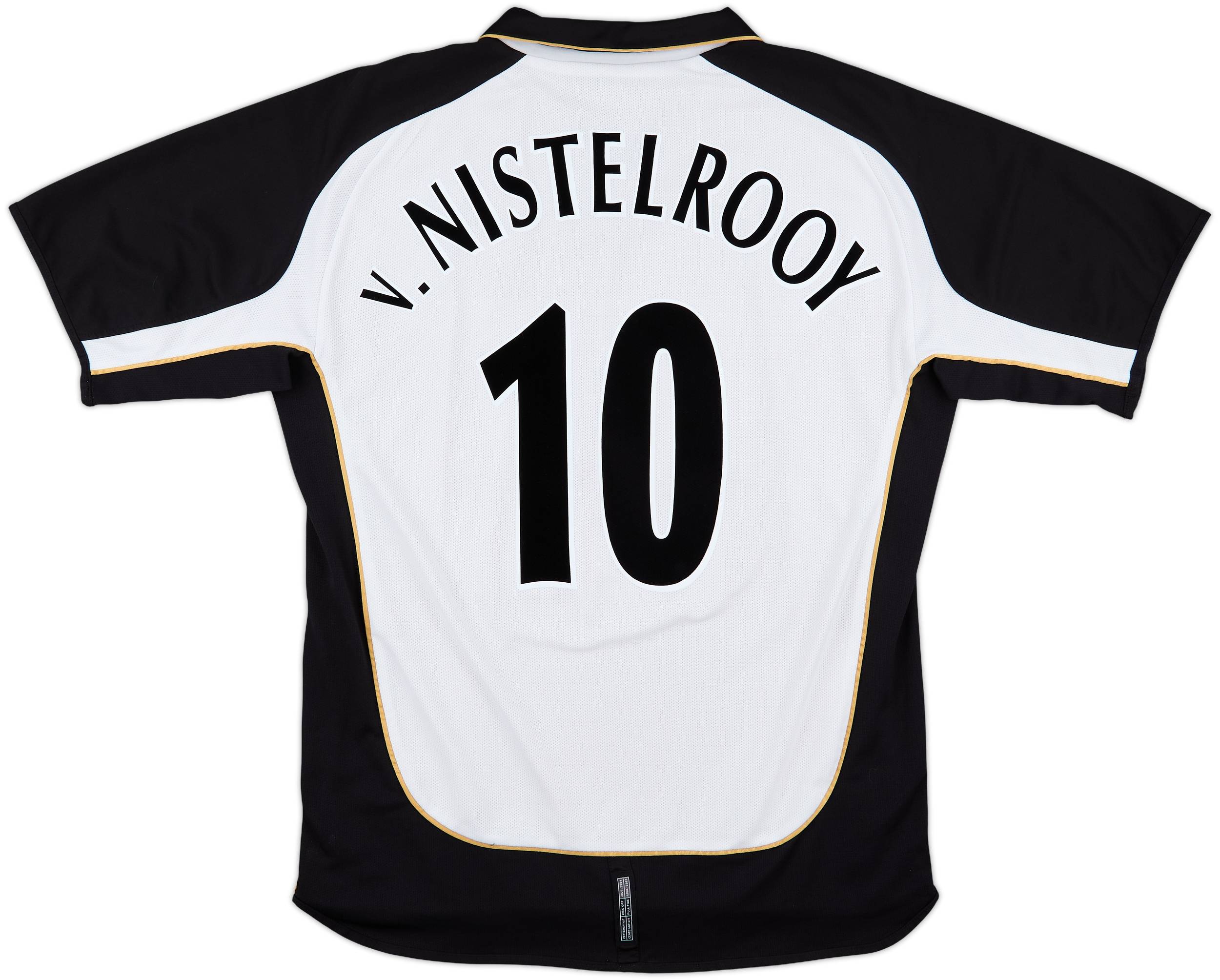 ウェア Nike Manchester United V. Nistelrooy 10 2001-02 Manchester United Centenary Away/Third Shirt V.Nistelrooy
