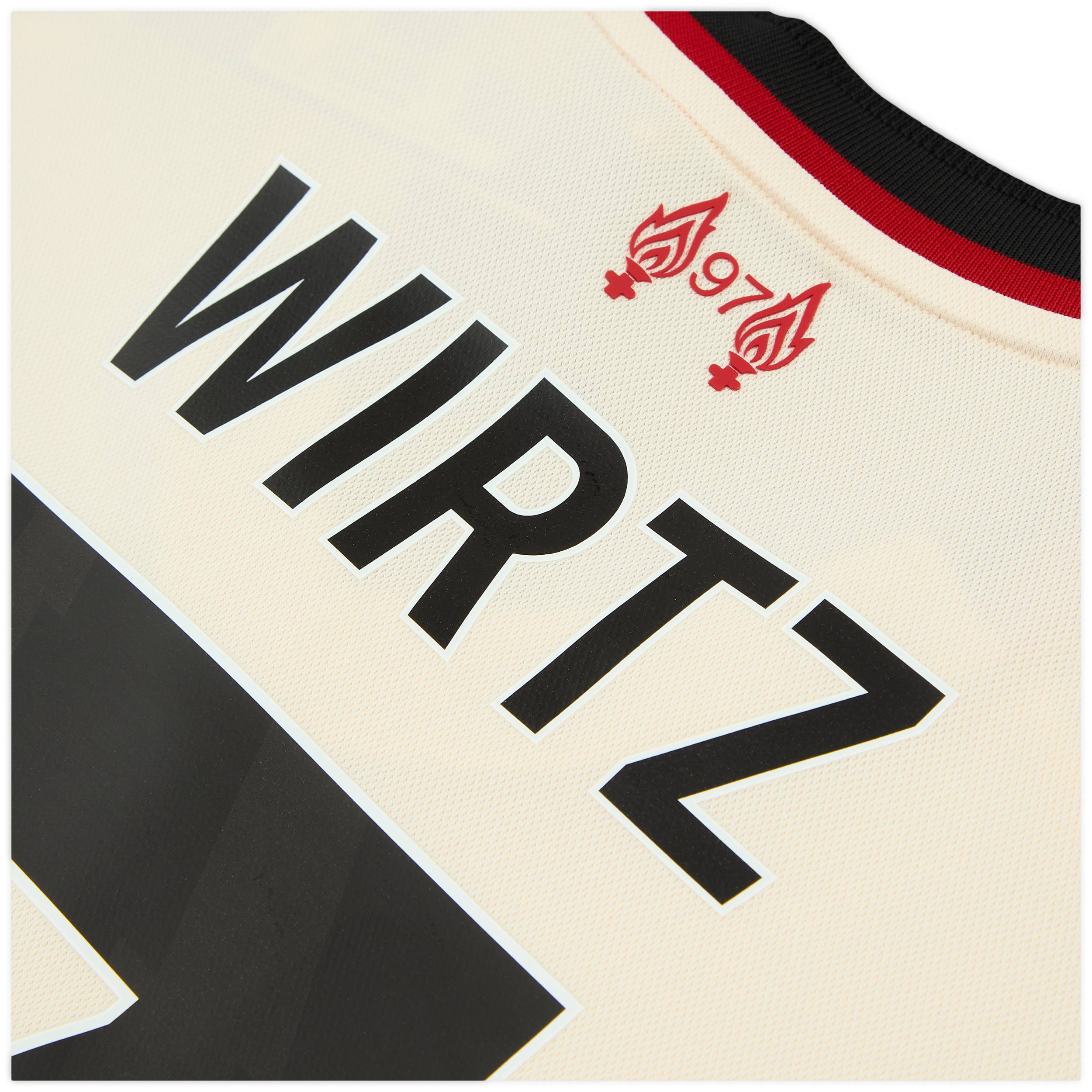 2526リバプール アウェイジャージ WIRTZ 7 Lサイズ 25-26