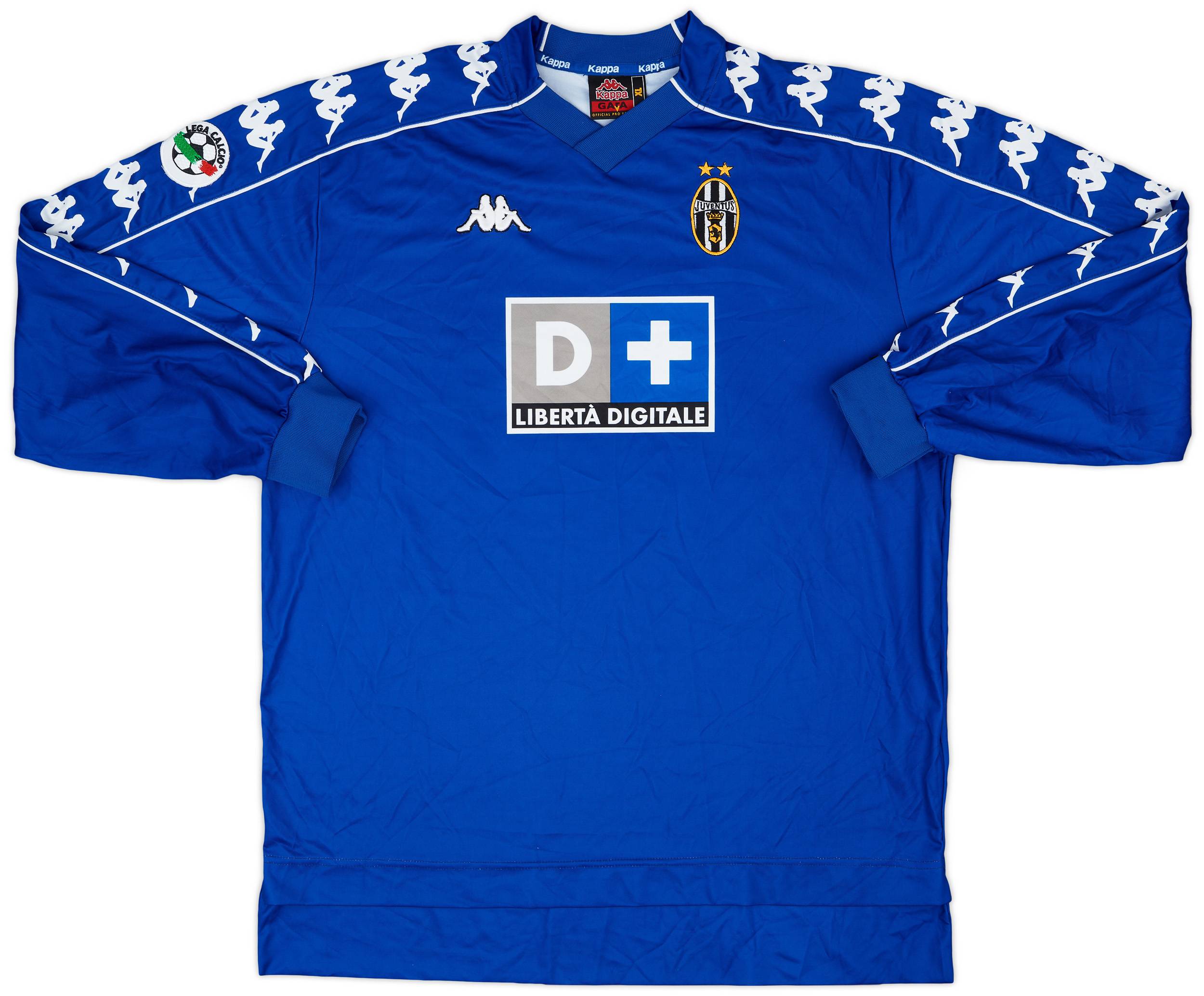 衝撃の激安コスパ・掘り出し物も 1999-00 Juventus Match Issue Third L/S Shirt #25 ウェア