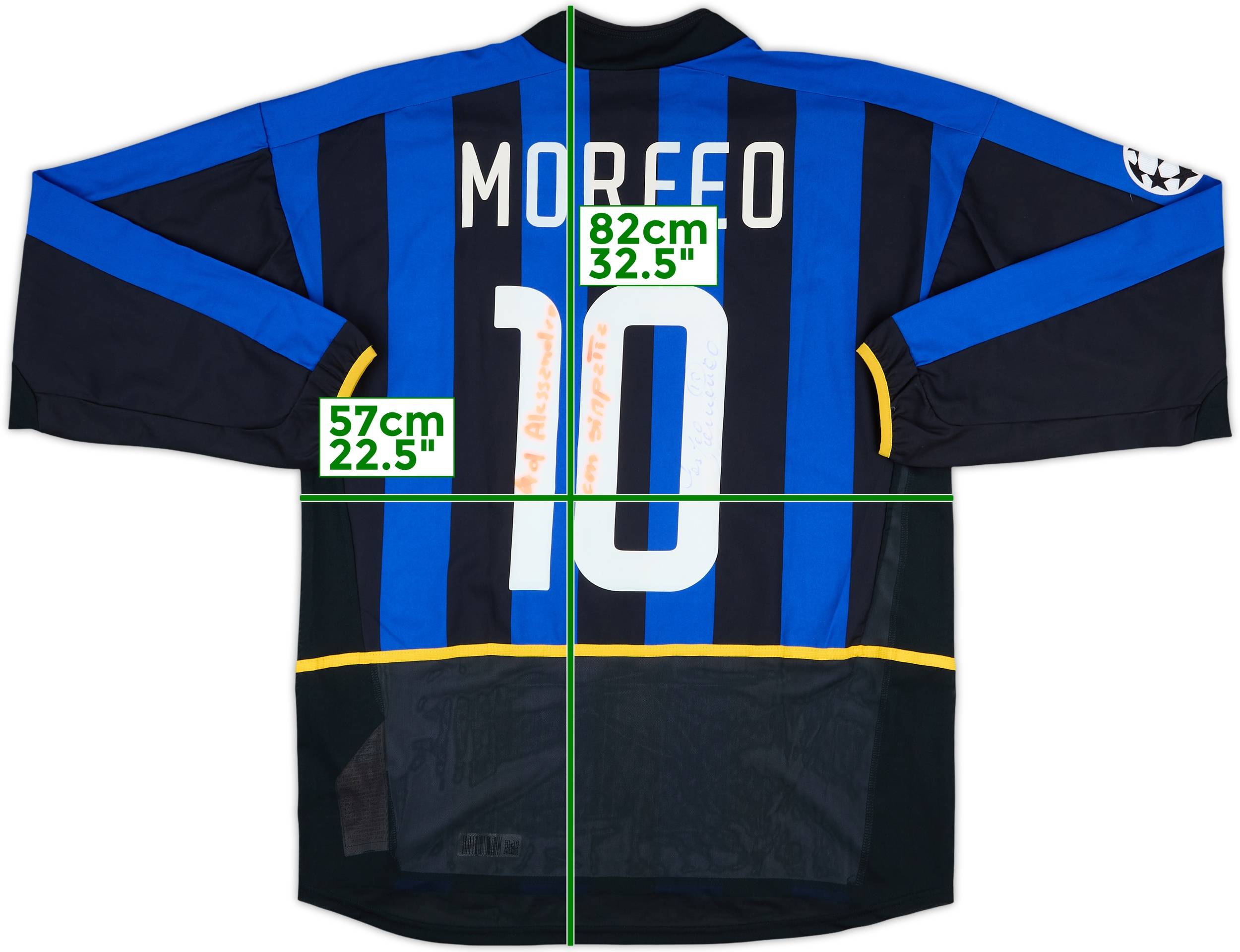 ファッションアイテム人気ランキング Inter 2002-03 Milan Home Signed League Champions Issue Match 額縁