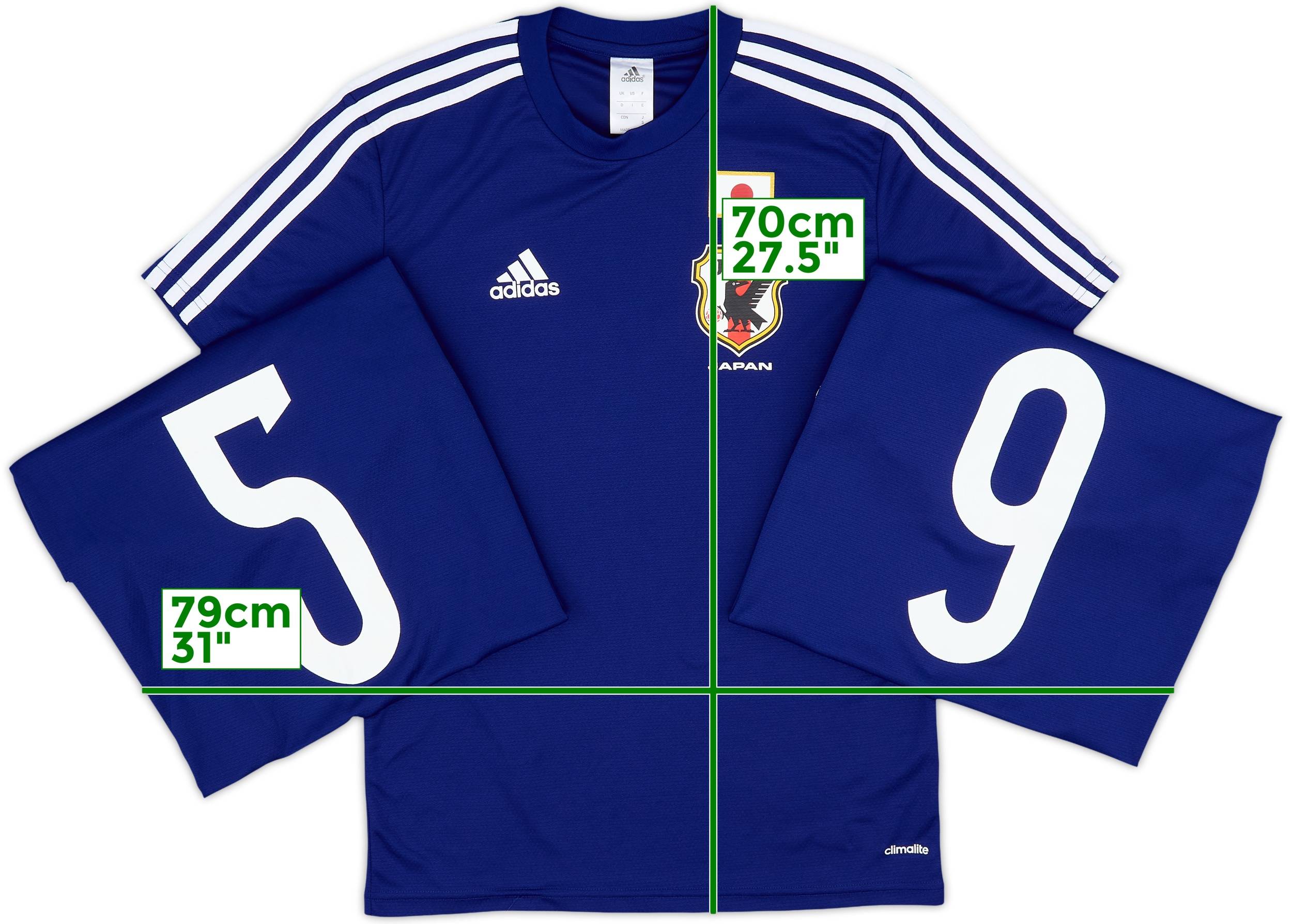 2013-15 Japan Basic Home Shirt - 10/10 - (S)