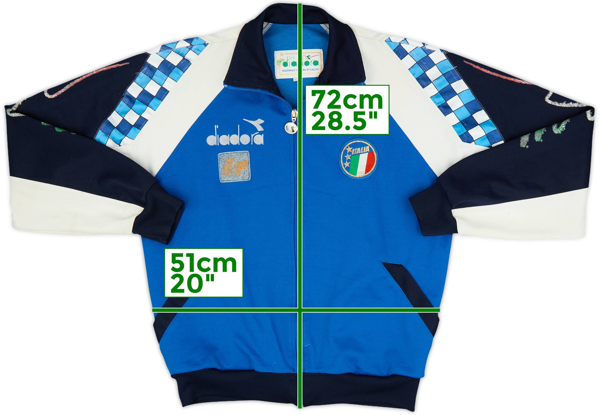 1990 Italy Diadora Track Jacket - 5/10 - (L)