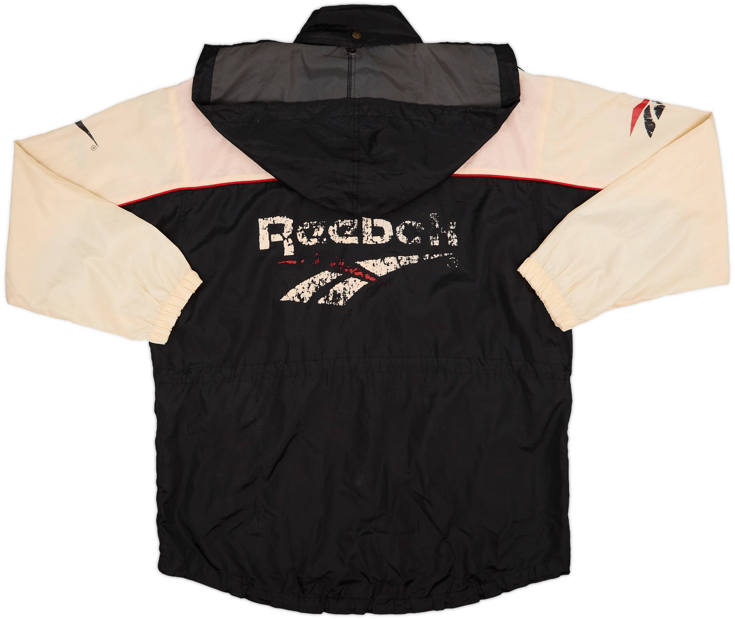 1996-97 Liverpool Reebok Hooded Rain Jacket - 5/10 - (L)