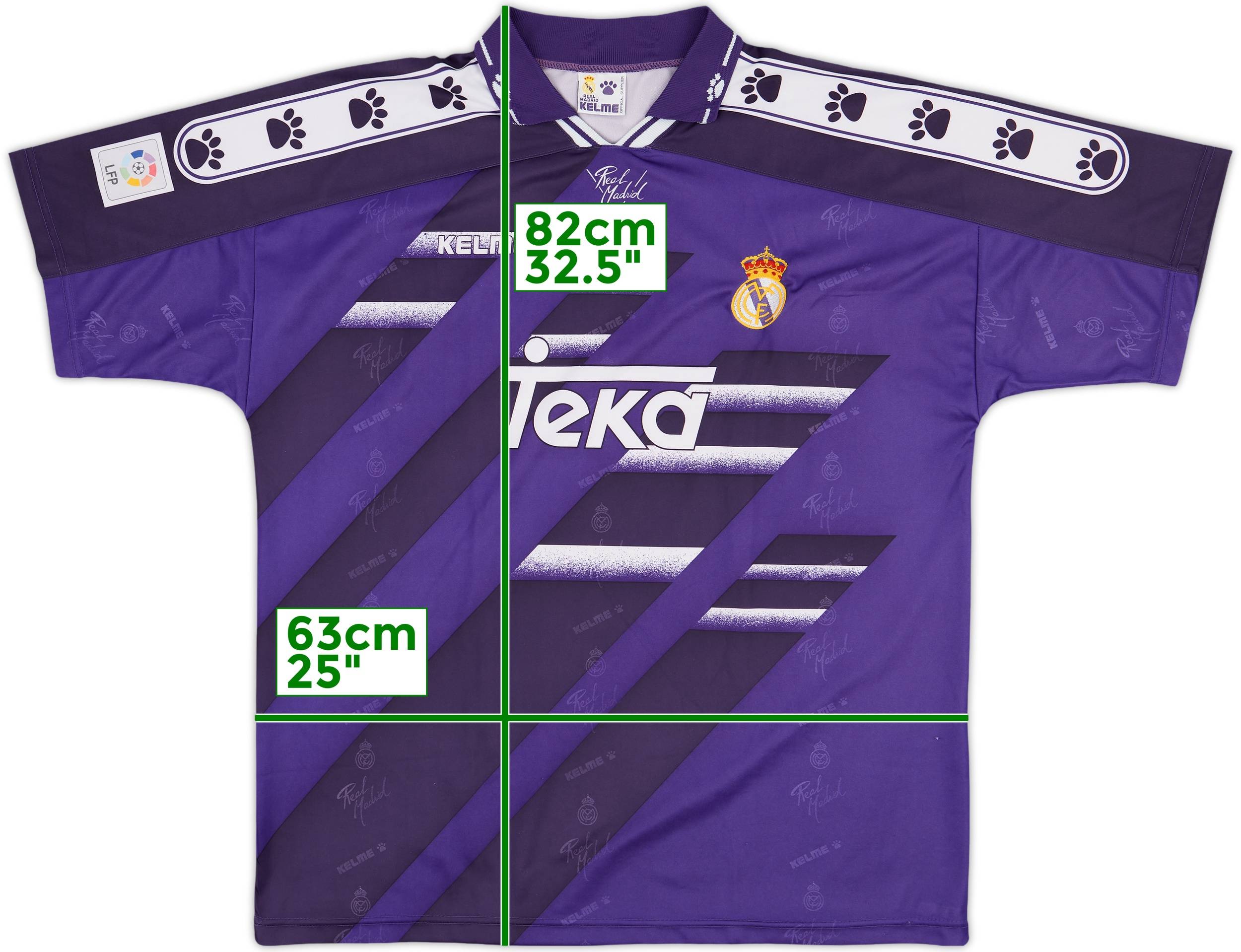 Real Madrid Away 1994/1996 Uniform