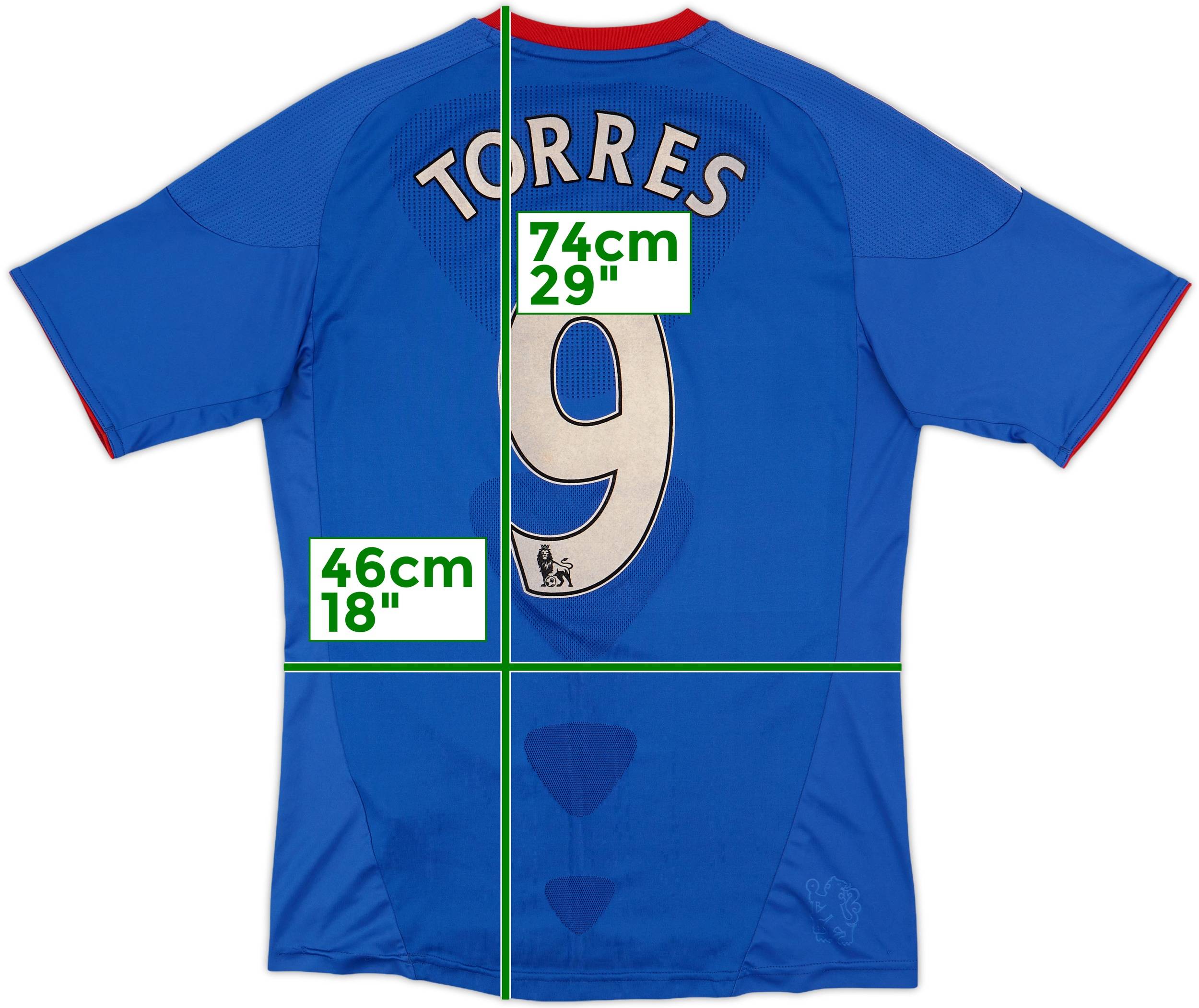 2010-11 Chelsea Home Shirt Torres #9 - 5/10 - (M)