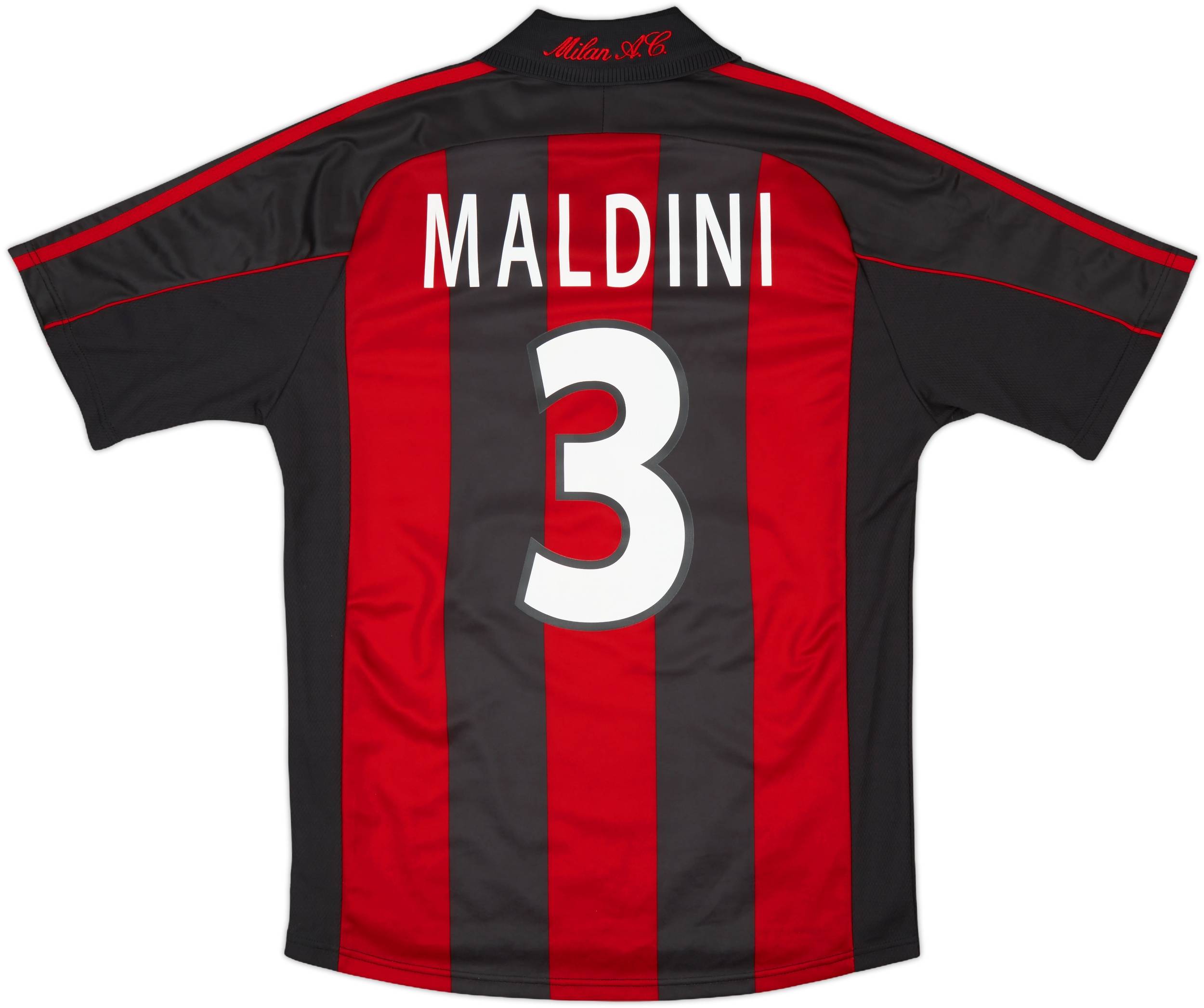 ファッションなデザイン 2000-02 (S) - 10/10 - #3 Maldini Shirt Home Milan AC 記念グッズ