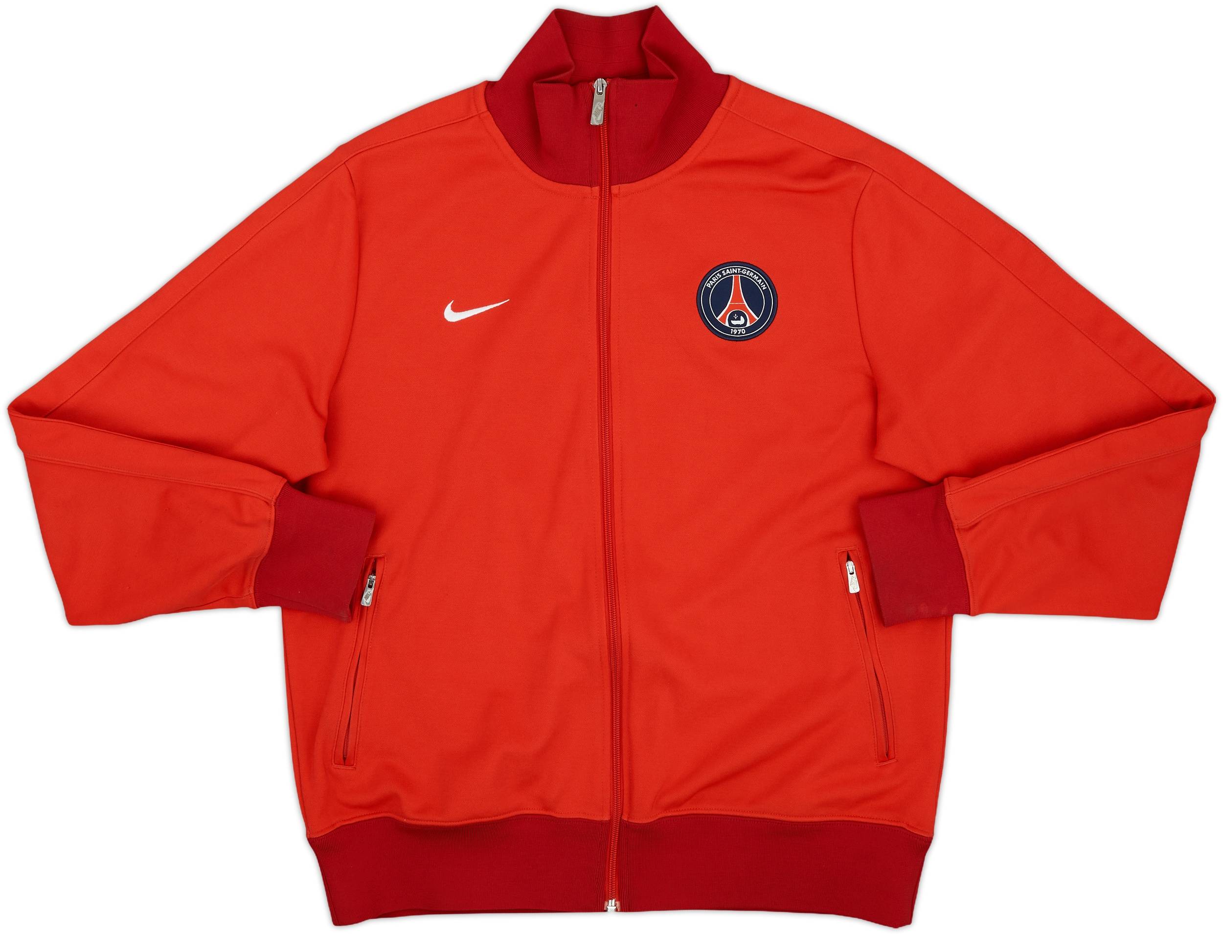 2009-10 Paris Saint-Germain Nike Track Jacket - 8/10 - (L)