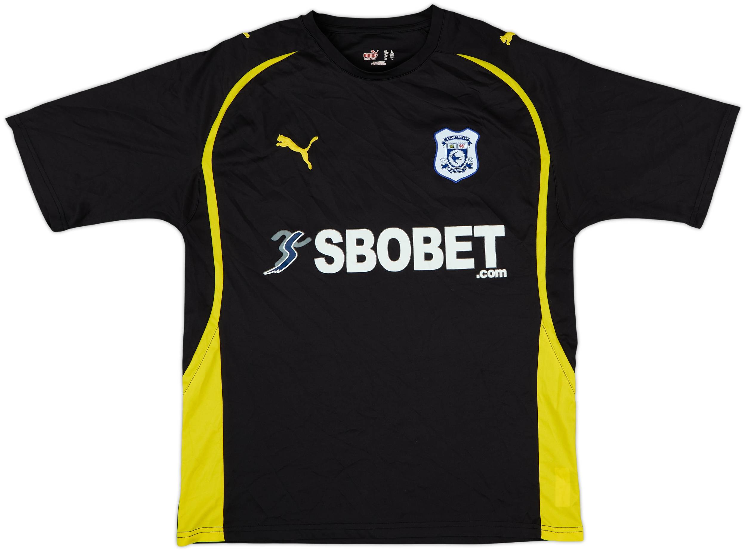 【希少？】08 CARDIFF AREA 1000PGS 2010-11 Cardiff City Away Shirt - 9/10 - (L)