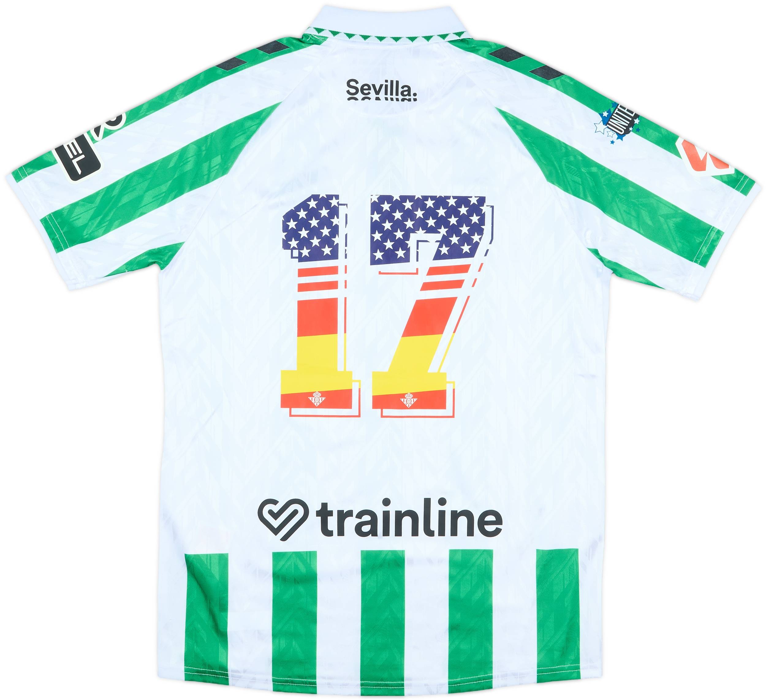 2024-25 Real Betis Match Issue Home Shirt #17 (Rodri)