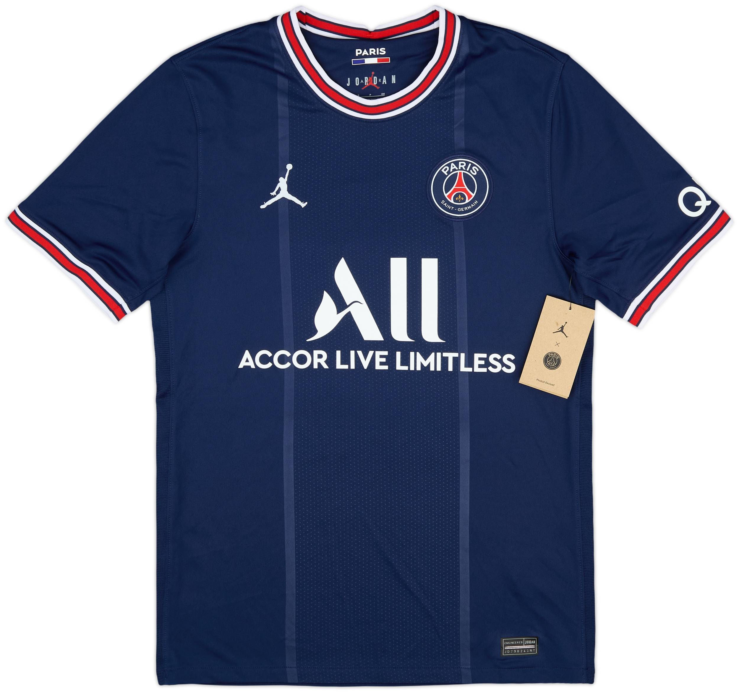 2021-22 Paris Saint-Germain Home Shirt Sergio Ramos #4 (S)