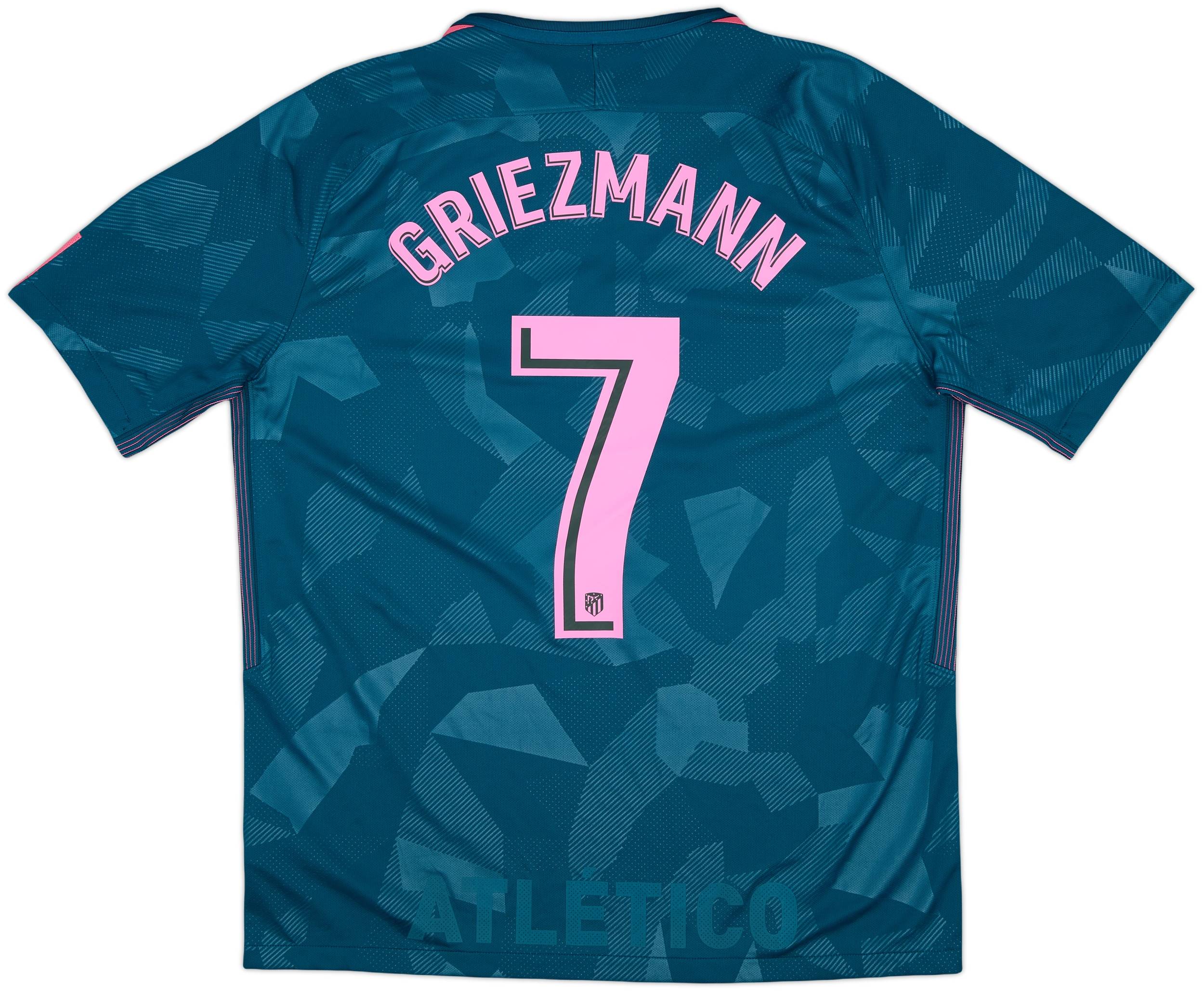 2025人気No.1の Shirt Third Madrid Atletico 2017-18 Griezmann (L) #7 ウェア