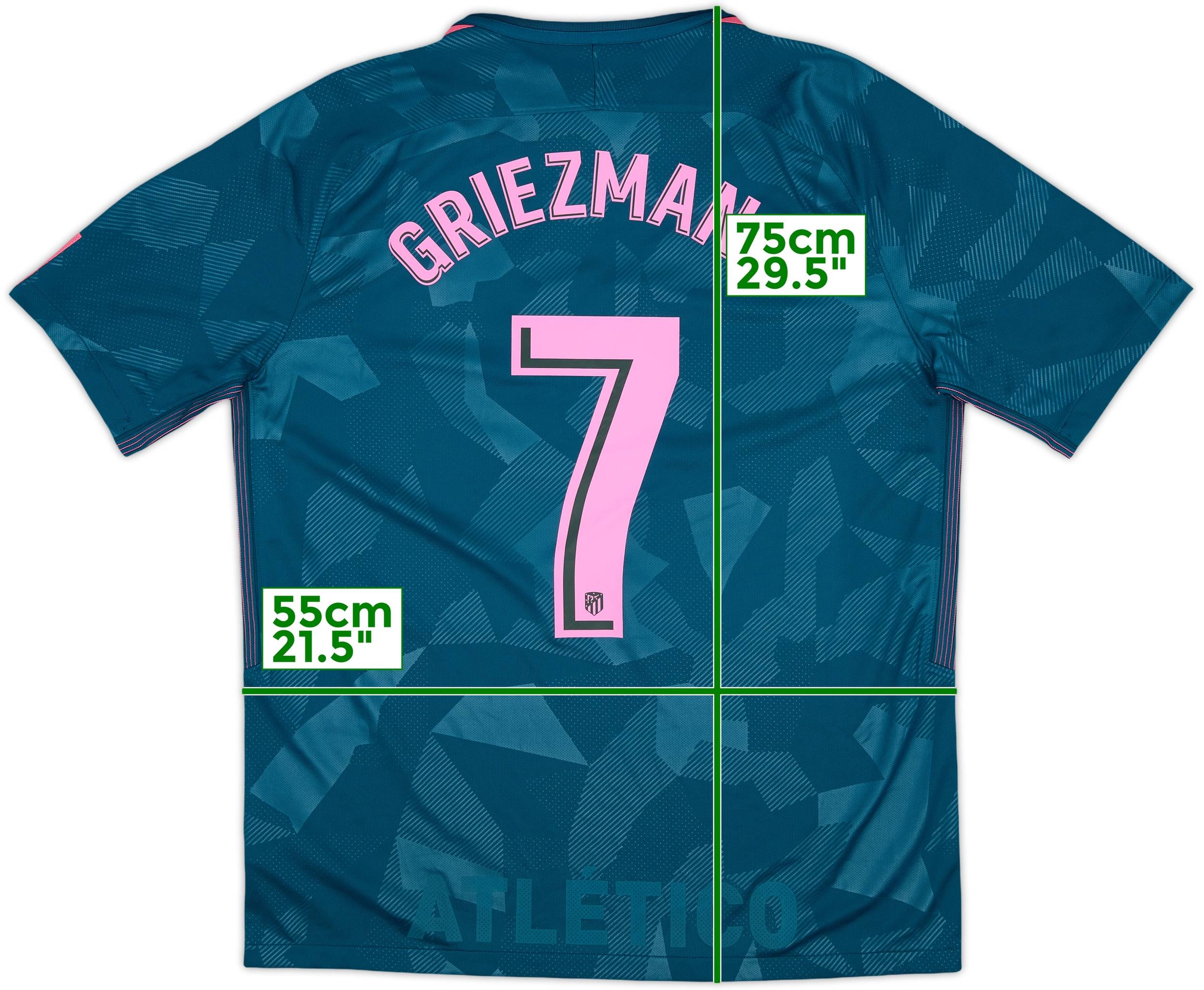 アトレティコ・マドリード GRIEZMANN 7番 シャツ