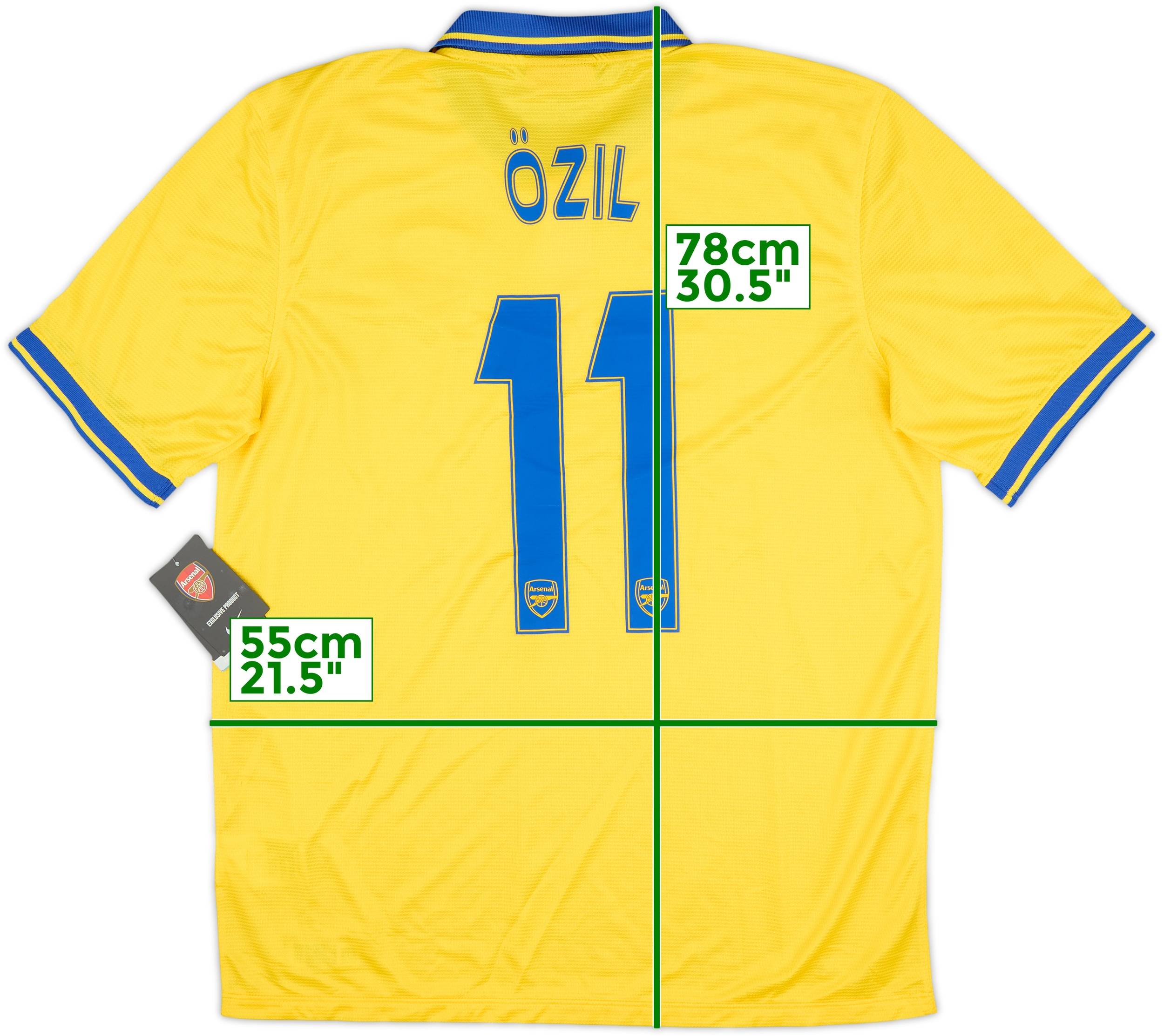2014-15 Arsenal Authentic Home Shirt Ozil #11 (XL)
