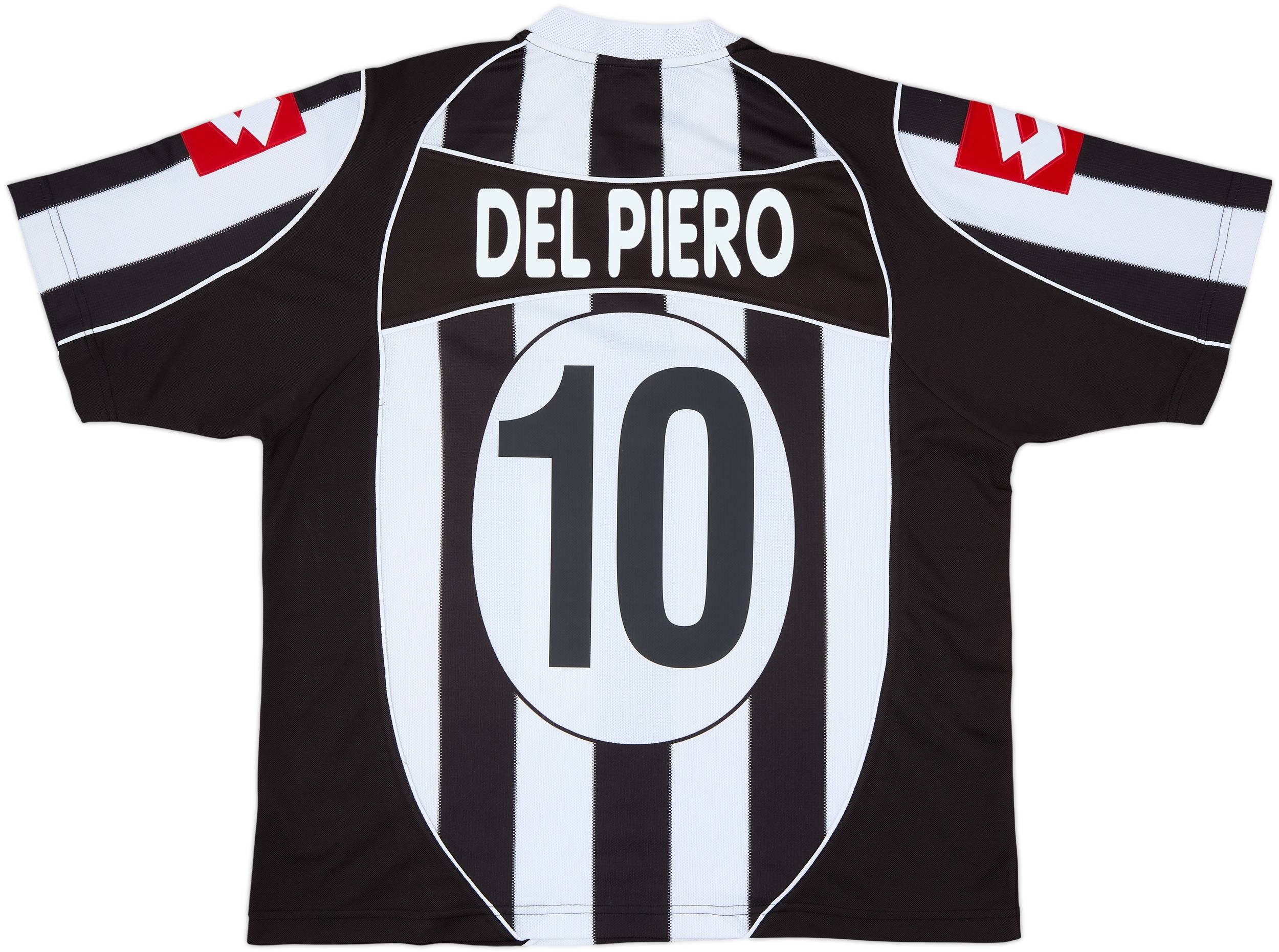 2002-03 Juventus Away Shirt Del Piero #10 - 7/10 - (L)