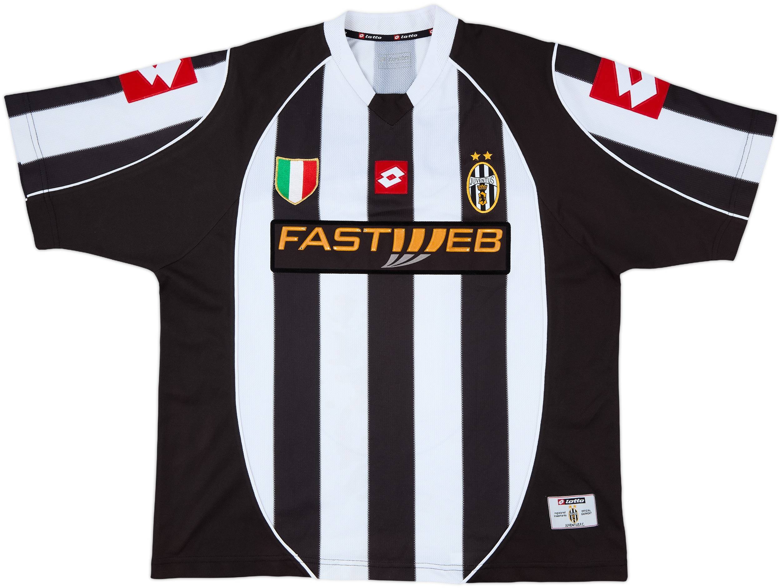 2002-03 Juventus Home Shirt Del Piero #10 - 7/10 - (L)