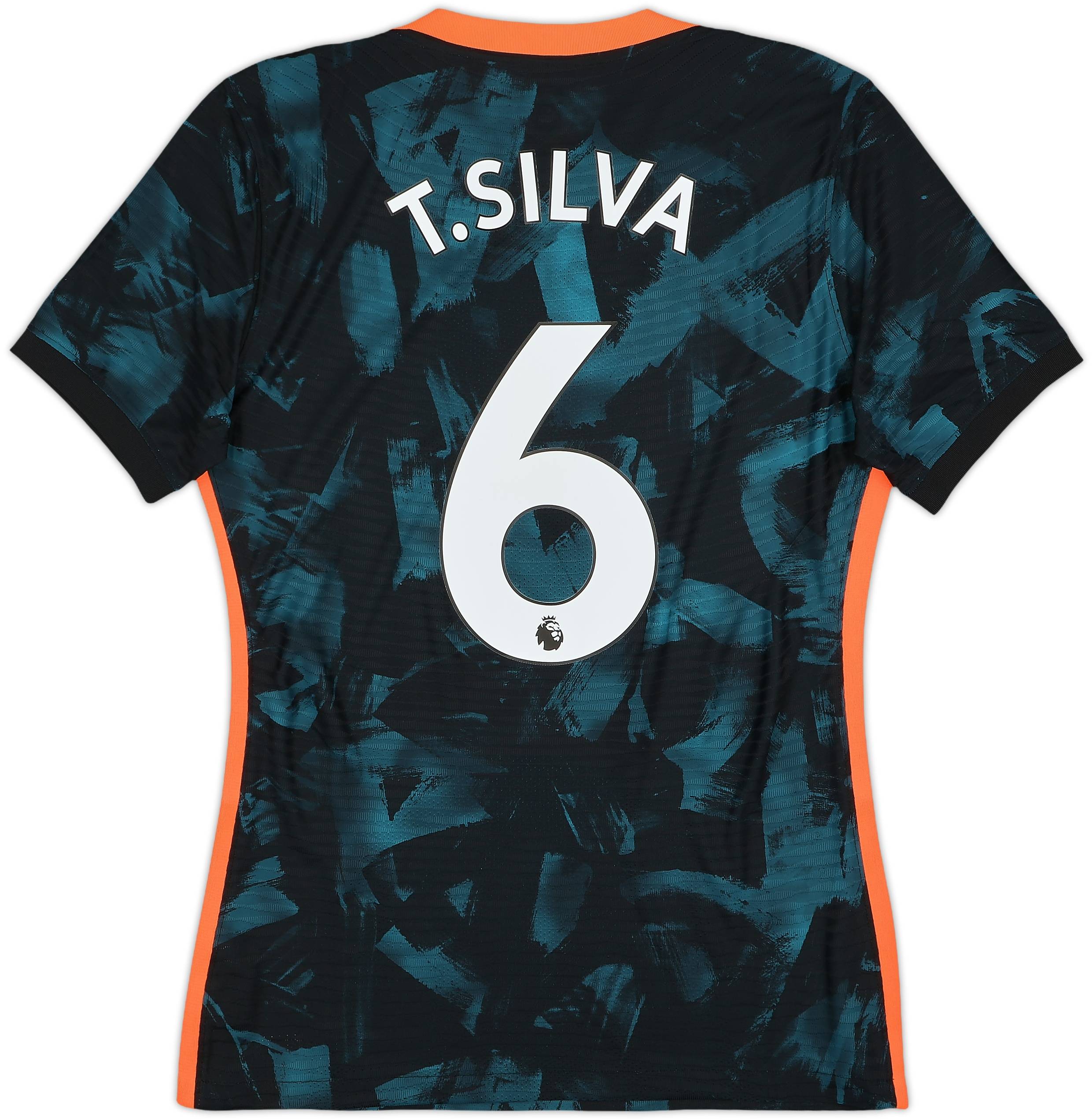 2021-22 Chelsea Player Issue Third Shirt T.Silva #6 - 10/10