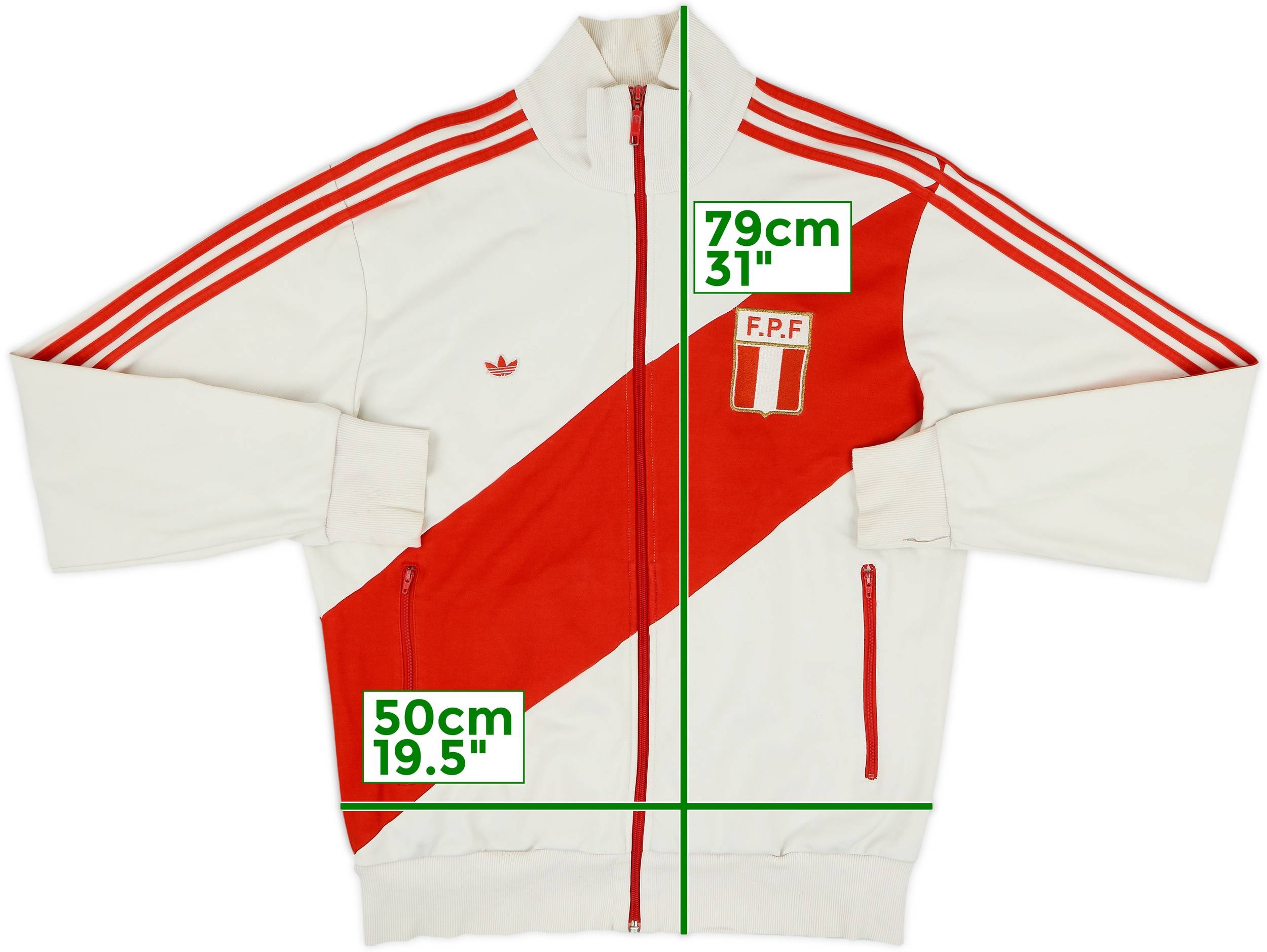 2005-06 Peru adidas Originals Track Jacket - 7/10 - (XL)