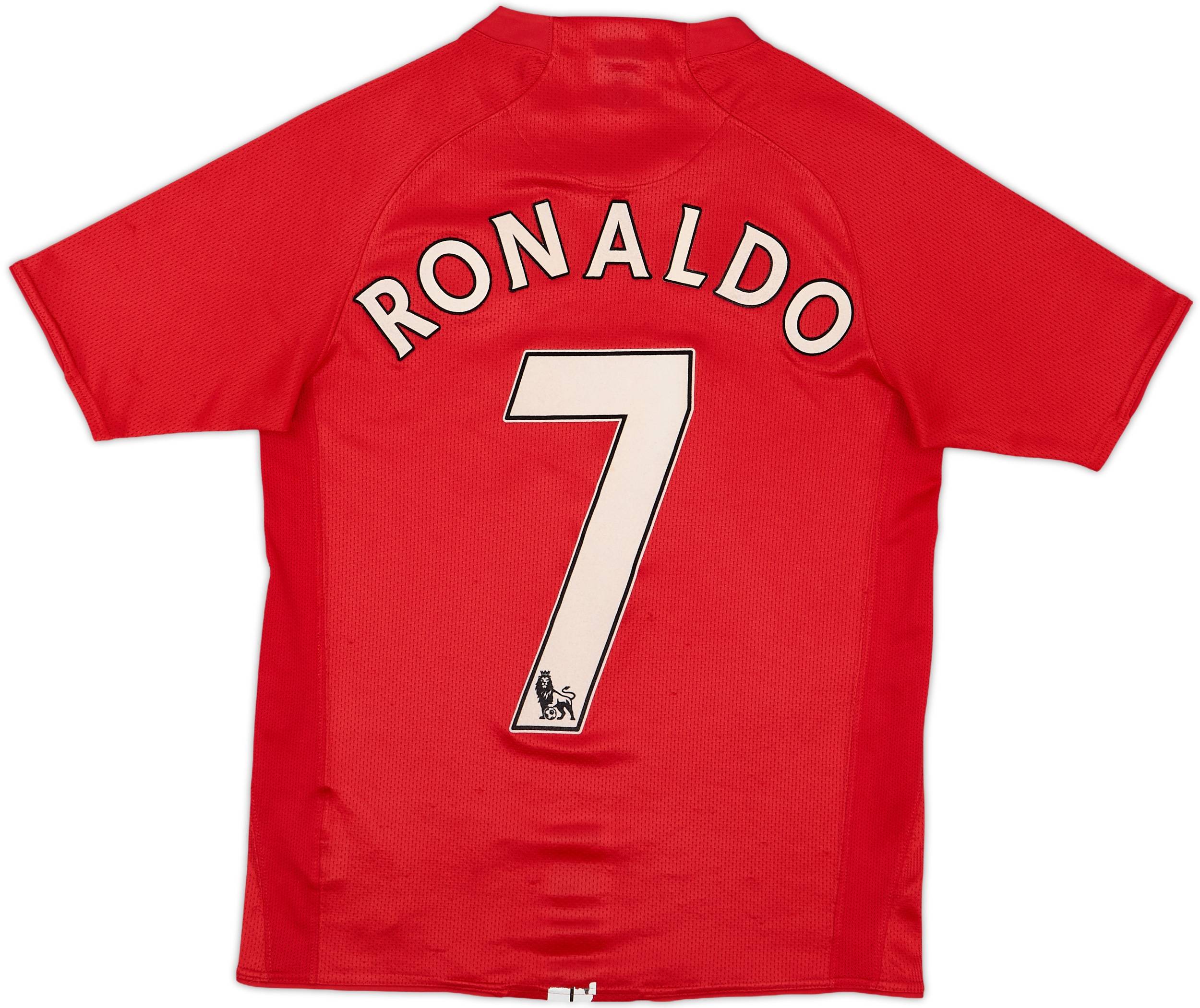 グランドセール Ronaldo Shirt Home United Manchester 2007-09 #7 (XL - 5/10 - ウェア