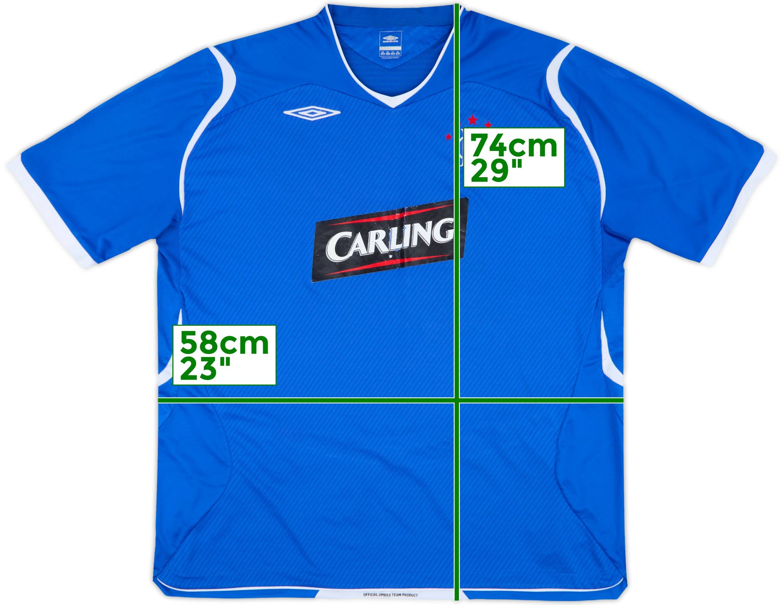 2010-11 Rangers Home Shirt - 8/10 - (L)
