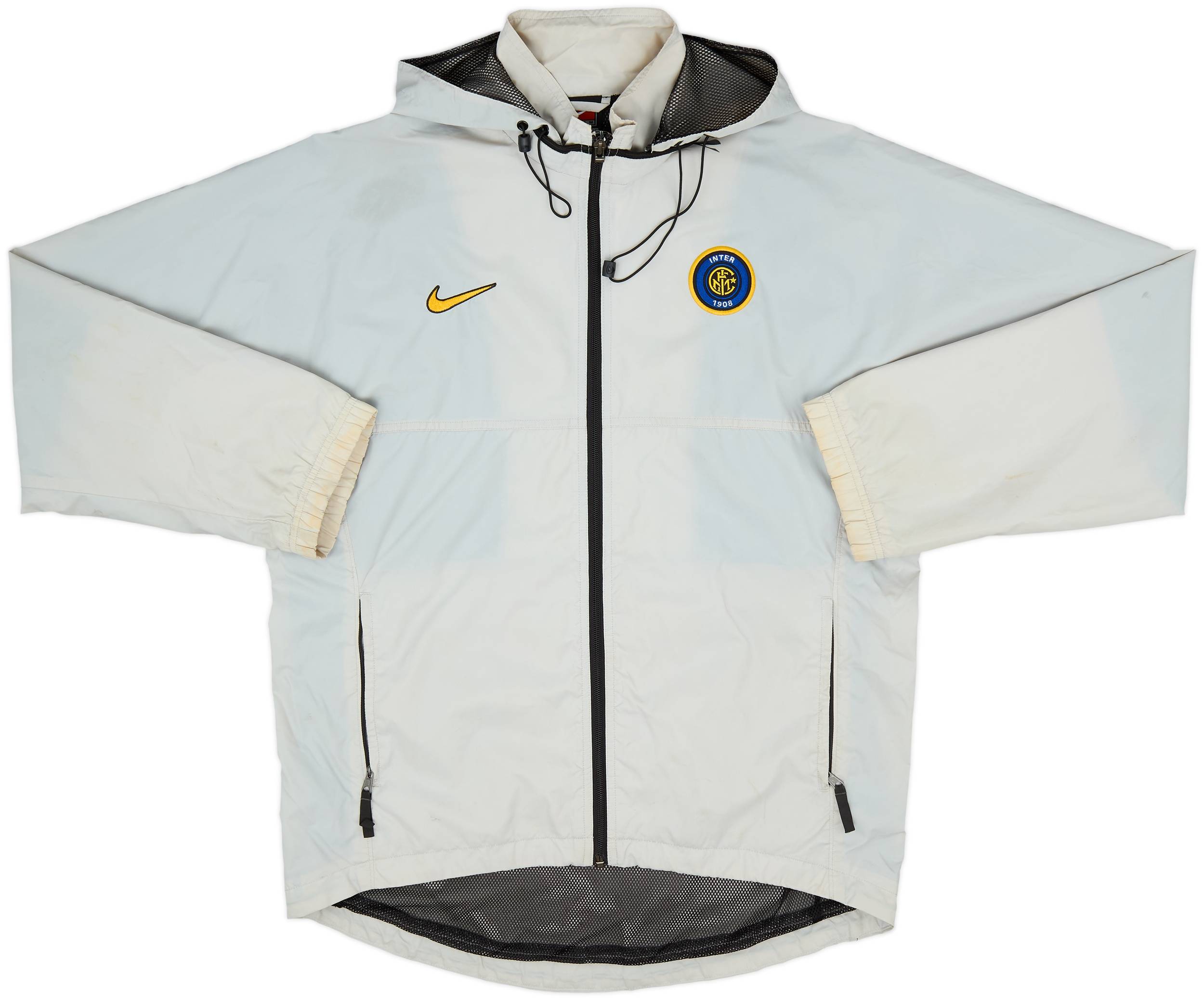 1999-00 Inter Milan Nike Hooded Rain Jacket - 5/10 - (S)